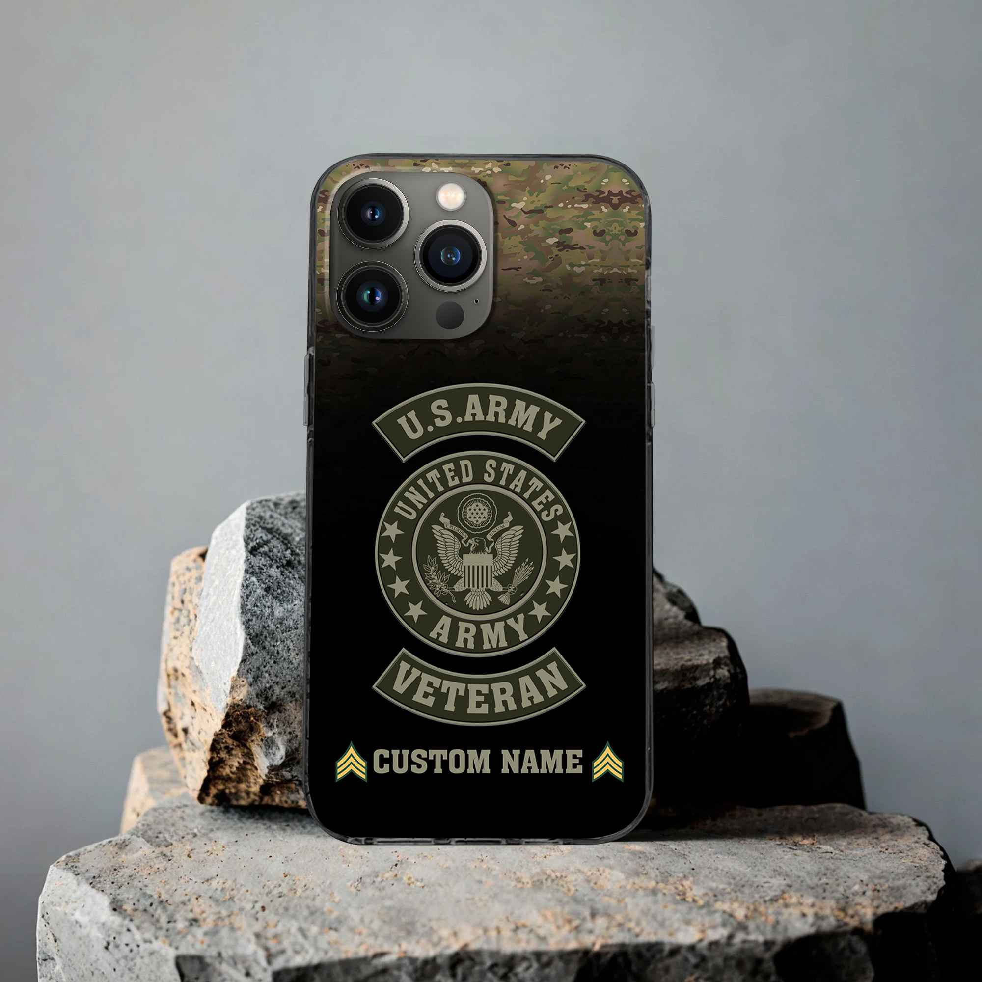 US Army Custom Phone Case VPVC502401, Gifts For Army Veteran, Best Gifts On Father’s Day, Armed Forces Day, Independence Day, Veterans Day