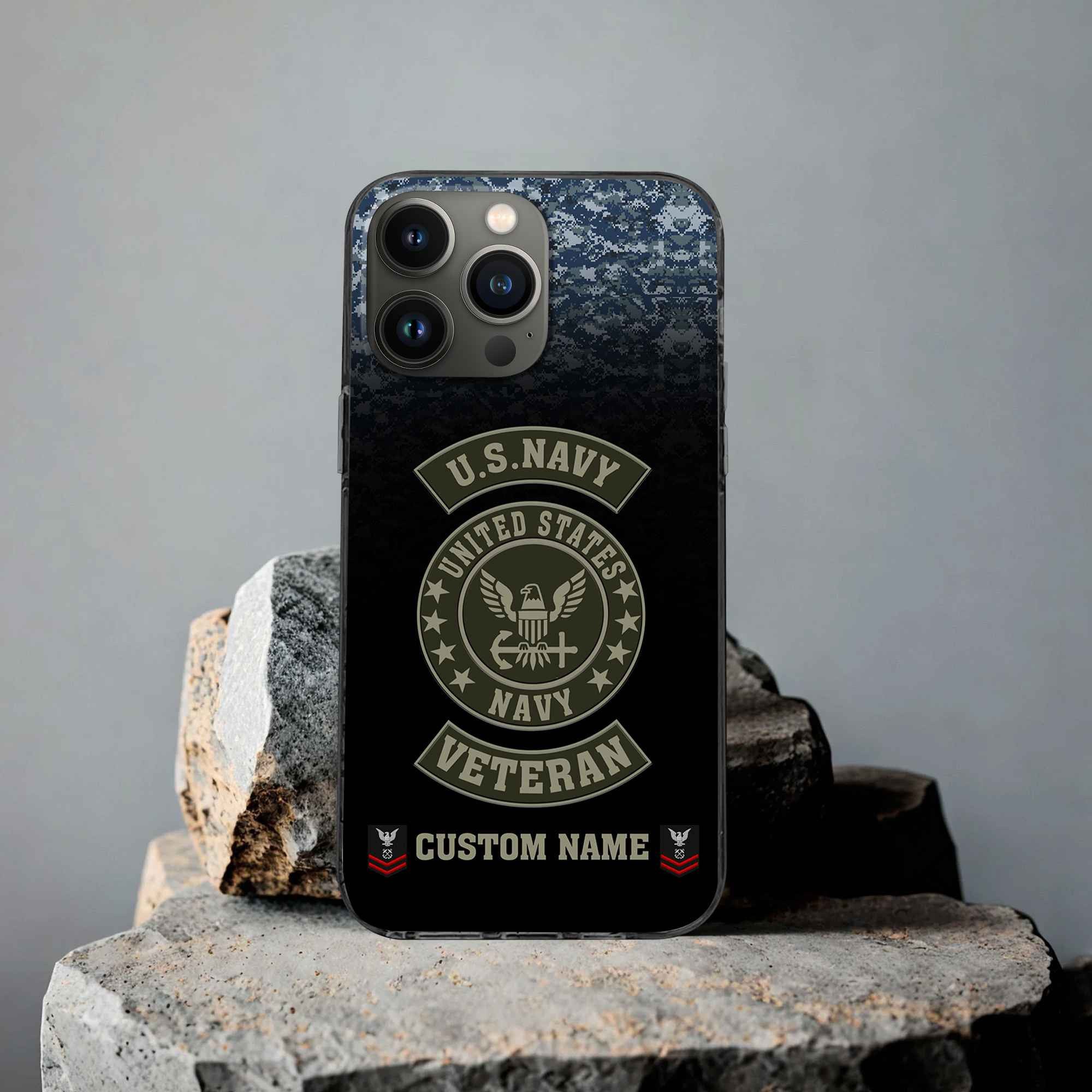 US Navy Custom Phone Case VPVC502402, Gifts For Navy Veteran, Best Gifts On Father’s Day, Armed Forces Day, Independence Day, Veterans Day