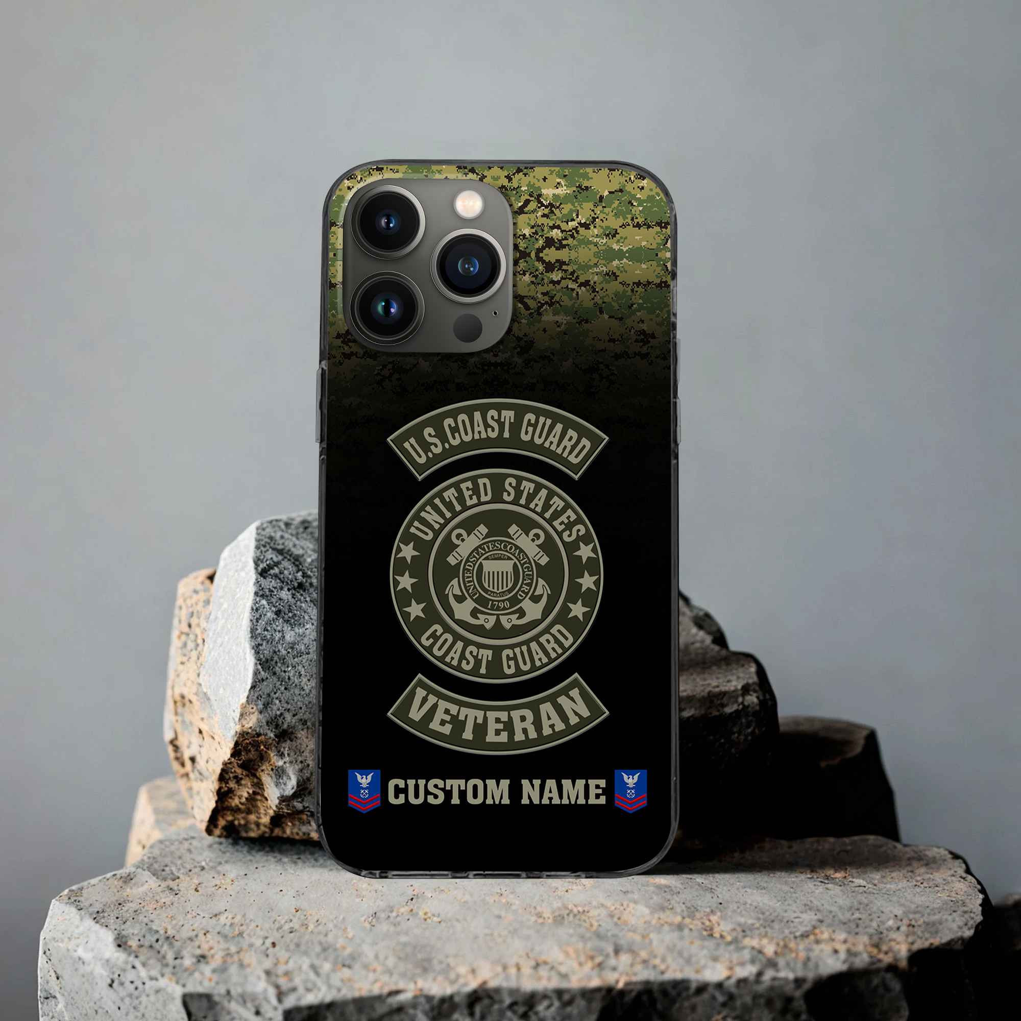 USCG Custom Phone Case VPVC502405, Gifts For Coast Guard Veteran, Best Gifts On Father’s Day, Armed Forces Day, Independence Day, Veterans Day
