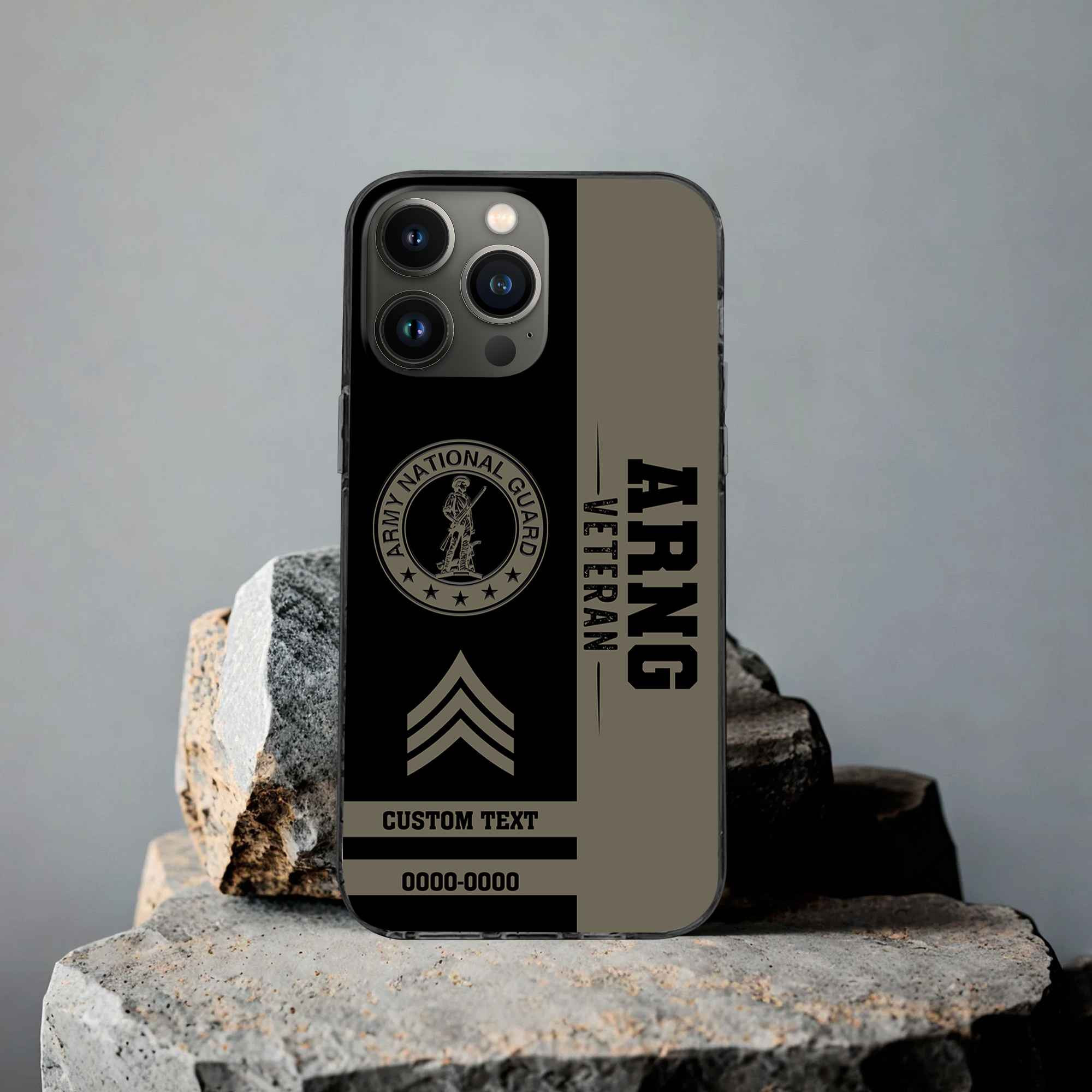Premium US Army National Guard Phone Case VPVC502508, Custom Name, Rank, Year, Gifts For Army National Guard Veteran, Best Gifts On Father’s Day, Armed Forces Day, Independence Day, Veterans Day
