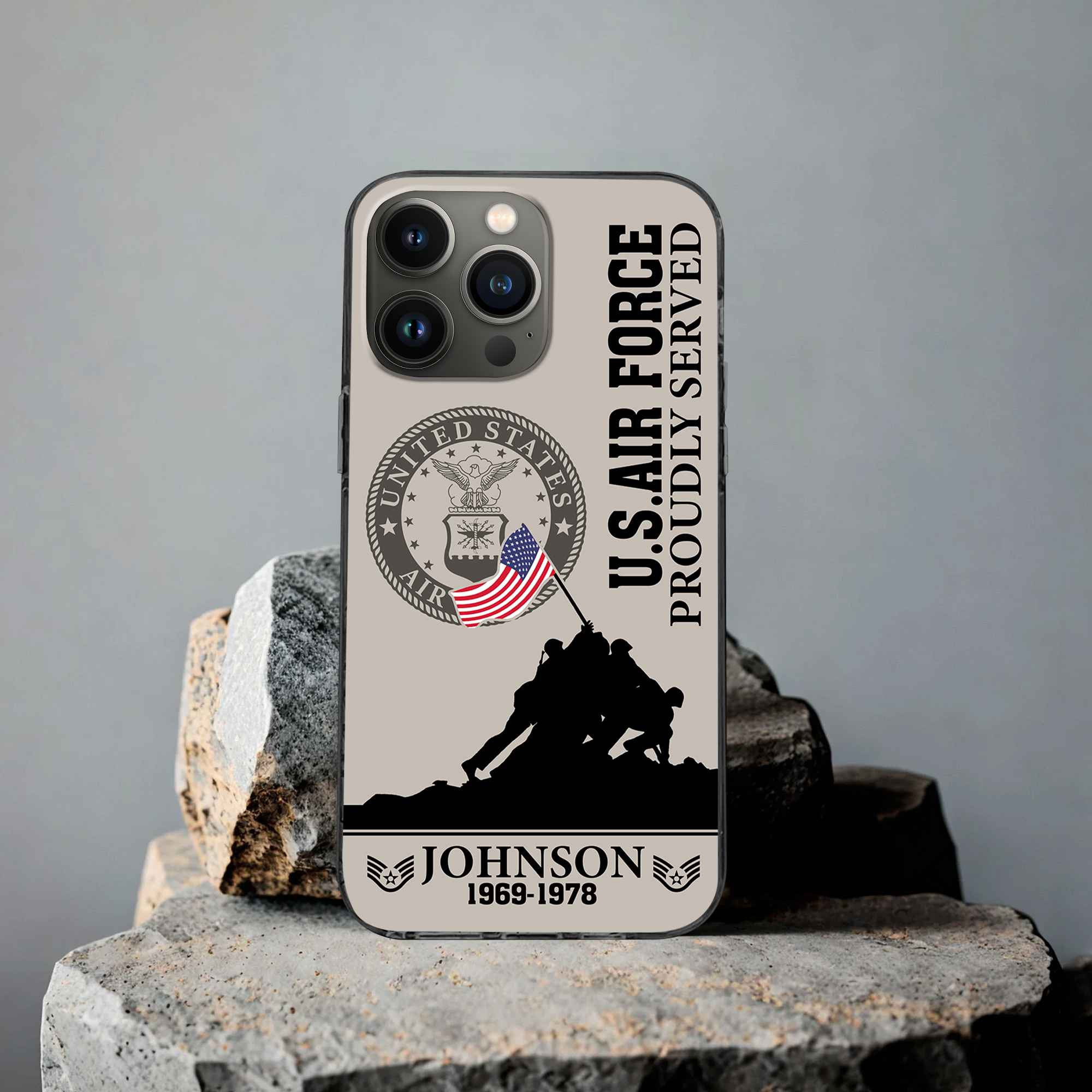 Premium Custom USAF Phone Case VPVC502604, Gifts For Air Force Veteran, Gifts For Dad, For Husband, Best Gifts On Father’s Day, Armed Forces Day, Independence Day, Veterans Day