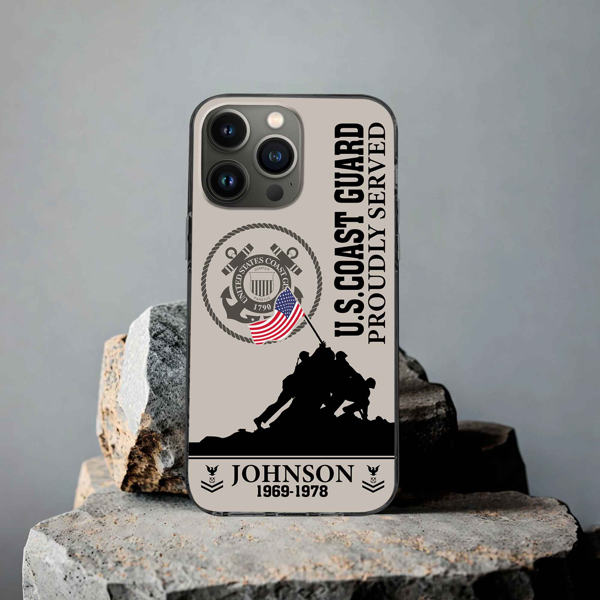 Premium Custom USCG Phone Case VPVC502605, Gifts For Coast Guard Veteran, Gifts For Dad, For Husband, Best Gifts On Father’s Day, Armed Forces Day, Independence Day, Veterans Day