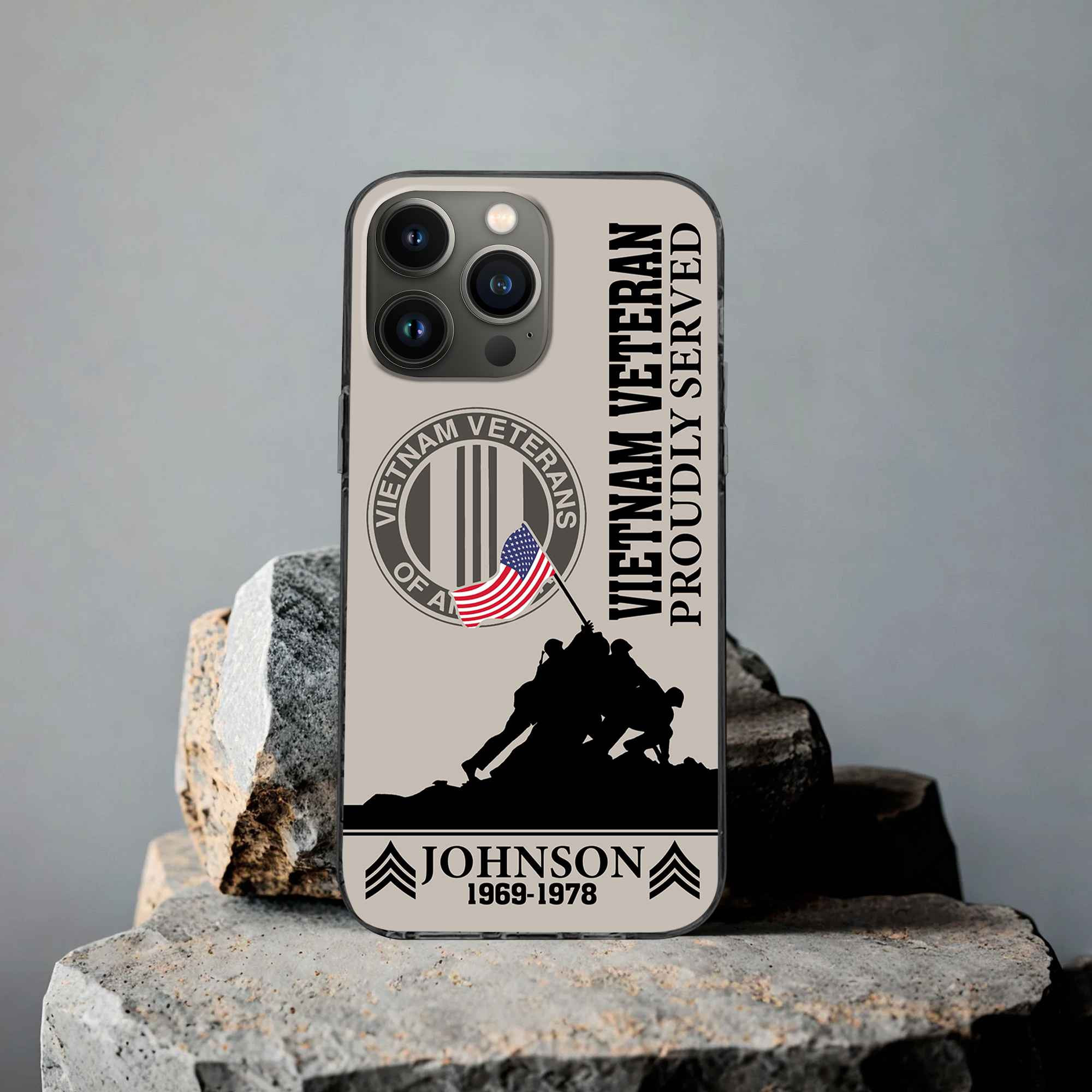 Premium Custom Vietnam Veteran Phone Case VPVC502606, Gifts For Vietnam Veteran, Gifts For Dad, For Husband, Best Gifts On Father’s Day, Armed Forces Day, Independence Day, Veterans Day
