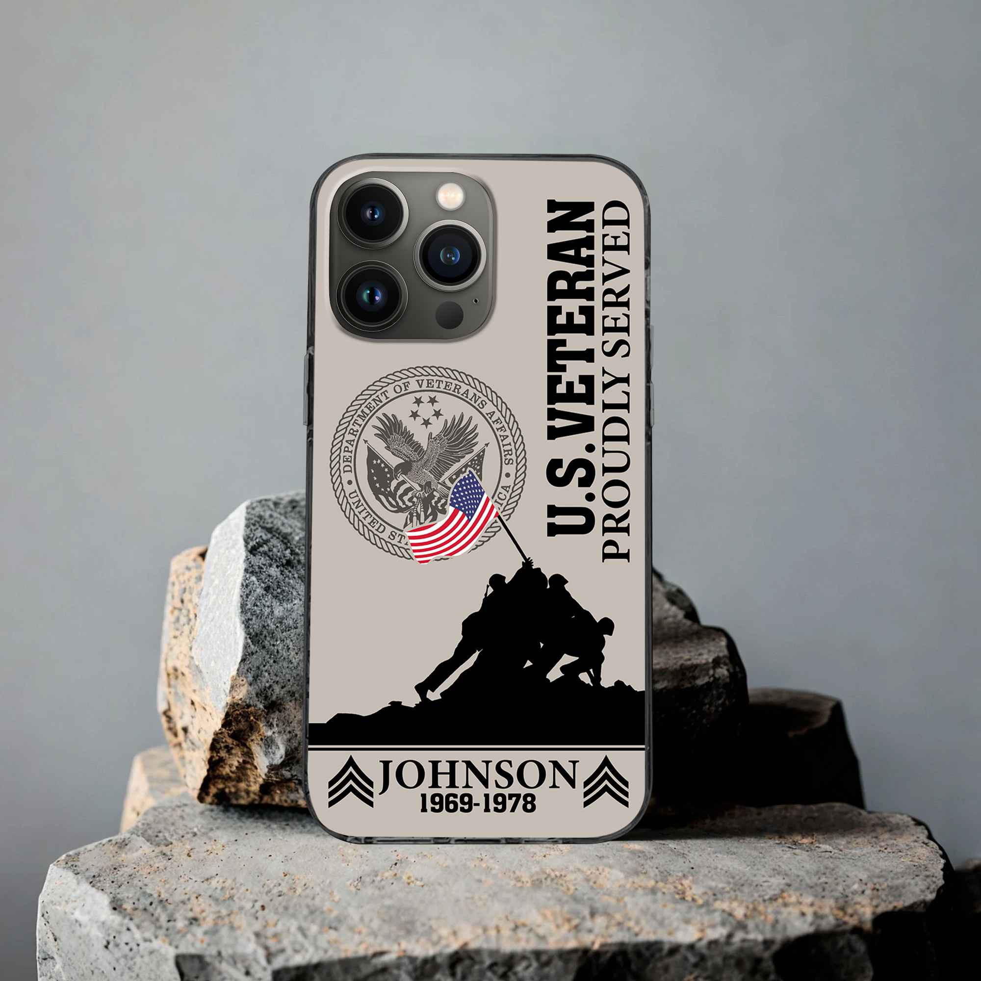 Premium Custom US Veteran Phone Case VPVC502607, Gifts For US Veteran, Gifts For Dad, For Husband, Best Gifts On Father’s Day, Armed Forces Day, Independence Day, Veterans Day