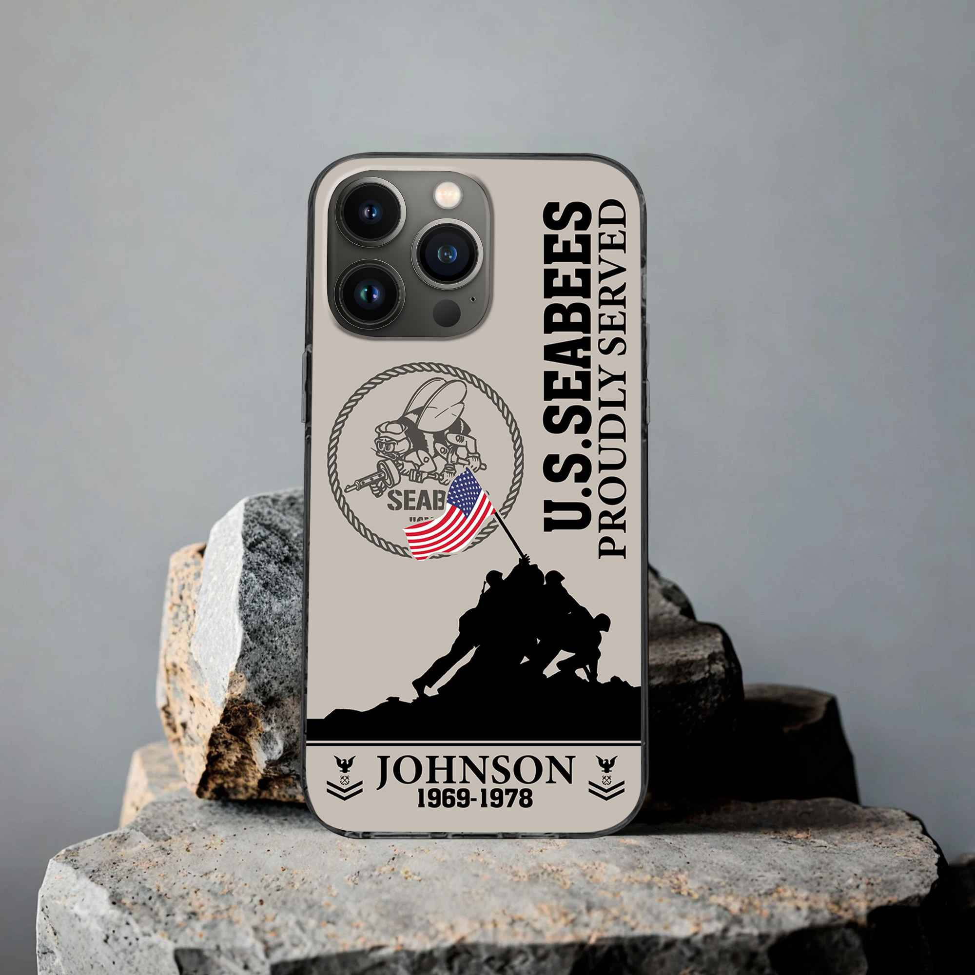 Premium Custom US Seabees Phone Case VPVC502609, Gifts For Seabees Veteran, Gifts For Dad, For Husband, Best Gifts On Father’s Day, Armed Forces Day, Independence Day, Veterans Day