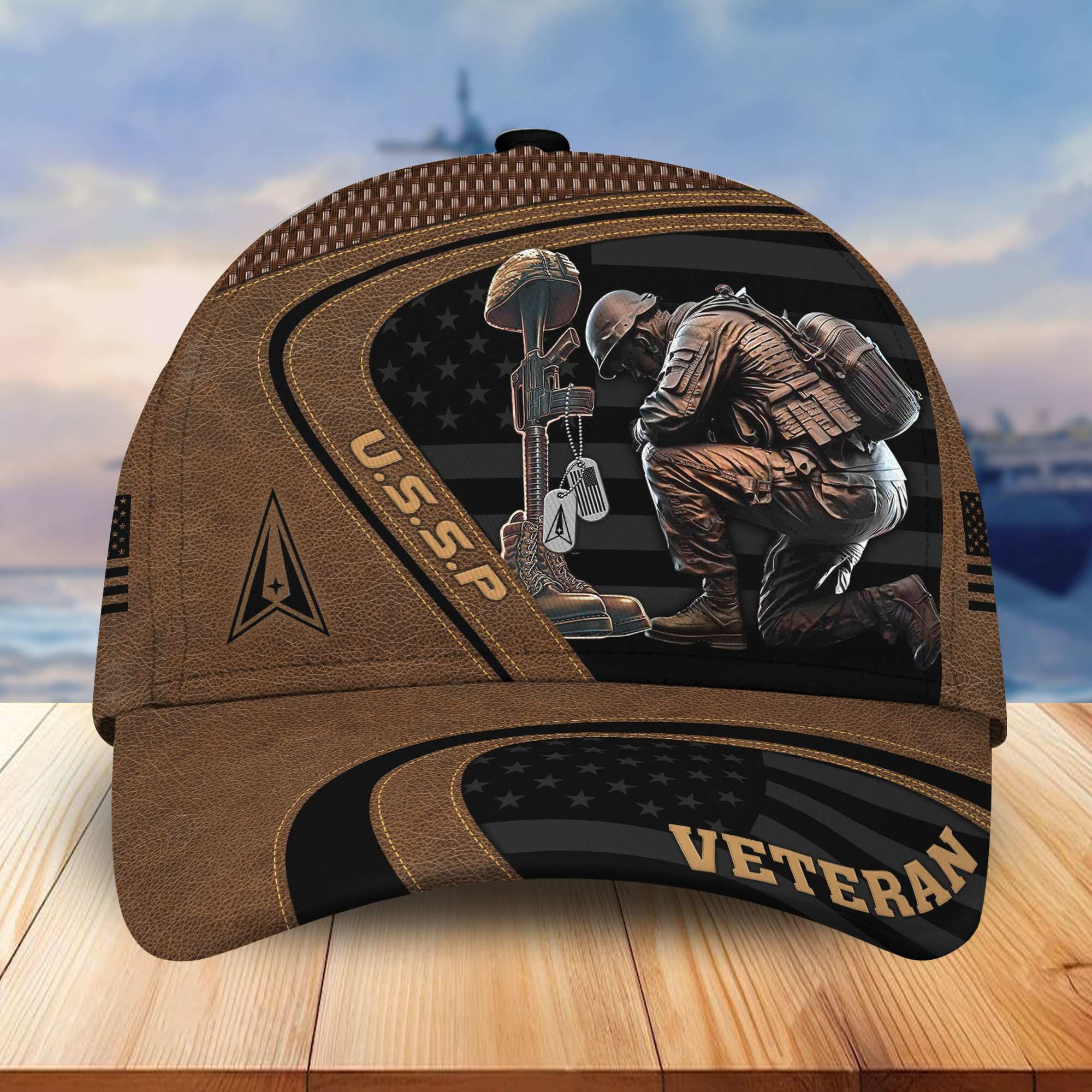 Premium US Veterans Cap APHN301212, Gifts For US Veterans, Best Gifts On Father’s Day, Memorial Day, Independence Day, Veterans Day