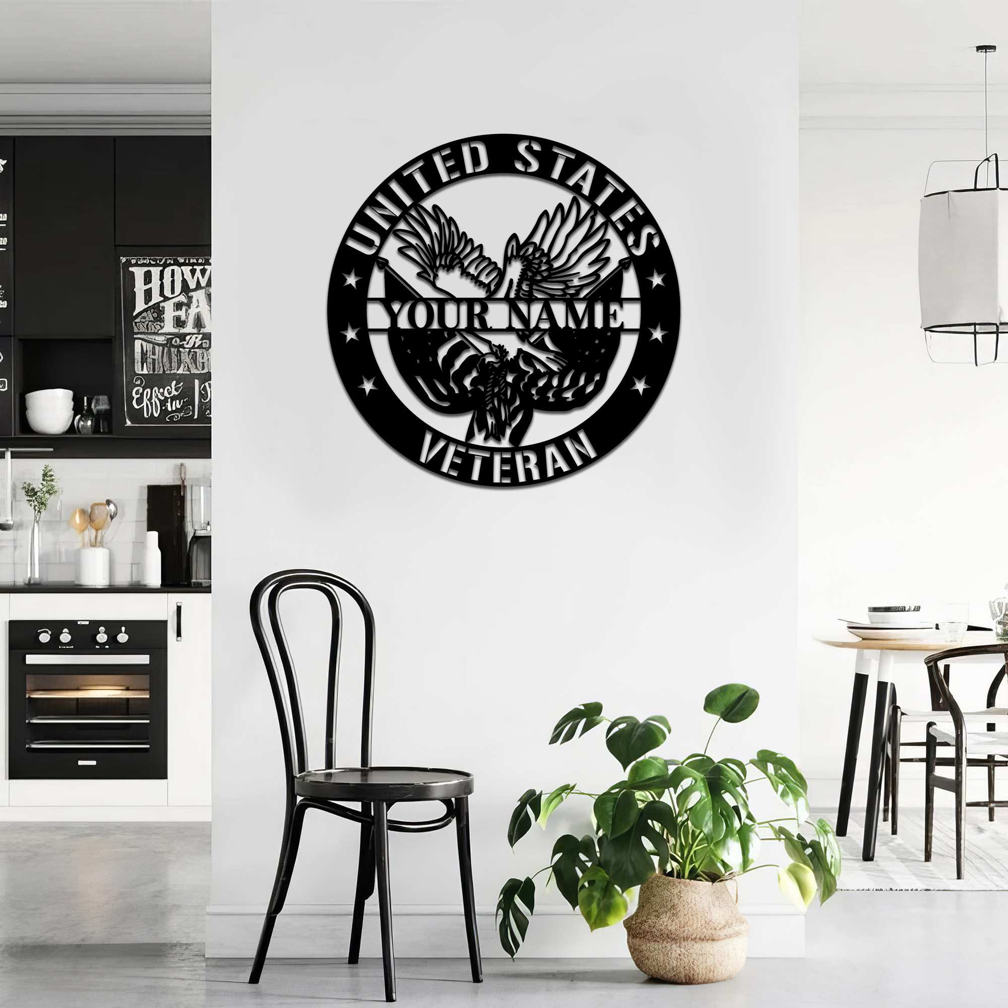 Premium Custom US Veteran Metal Signs VPVC900707, Gifts For US Veteran, Best Gifts On Father’s Day, Armed Forces Day, Independence Day, Veterans Day