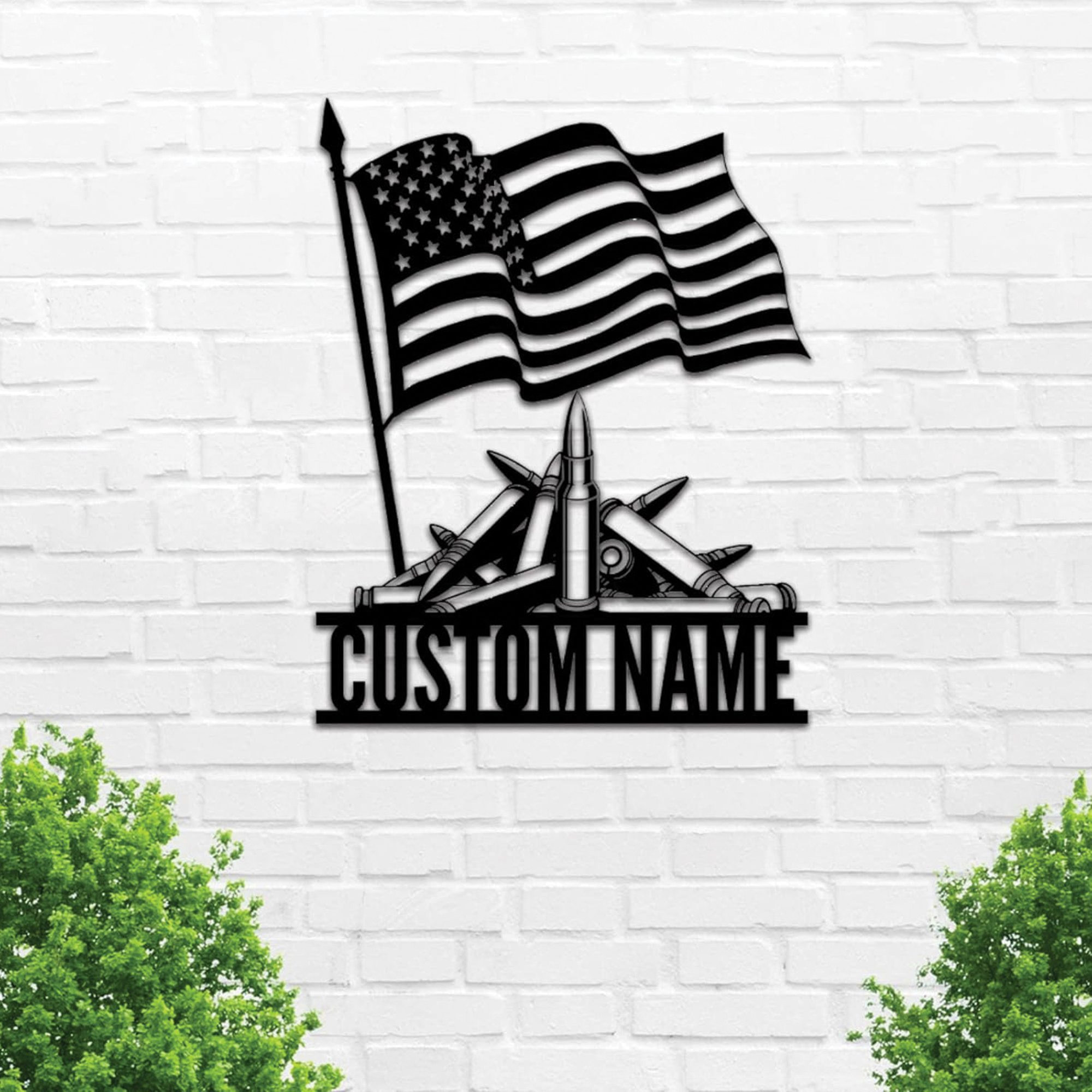 Premium Custom US Metal Signs VPVC901188, Gifts For US Veteran, Military Homecoming. Unique American Veteran Wall Hanging