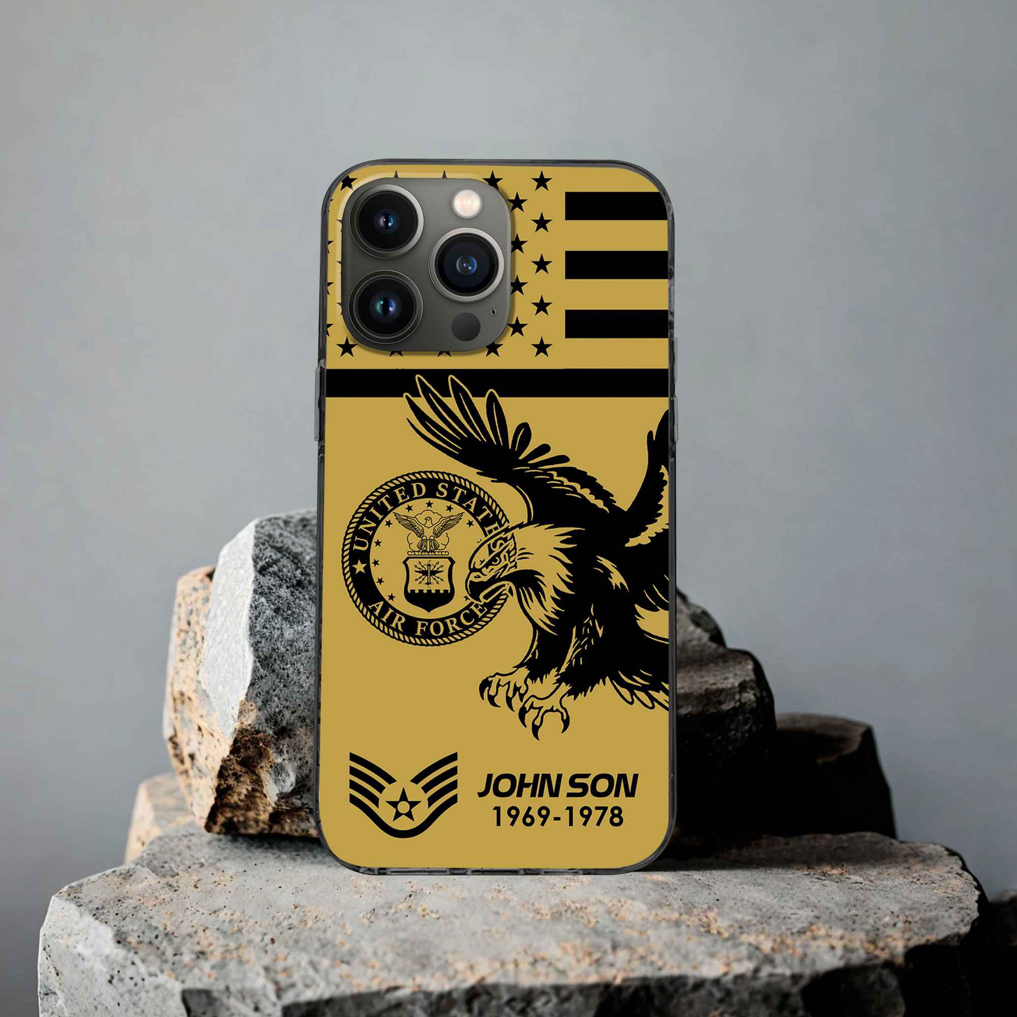 Premium Custom USAF Phone Case VPVC502804, Gifts For Air Force Veteran, Best Gifts On Father’s Day, Armed Forces Day, Independence Day, Veterans Day
