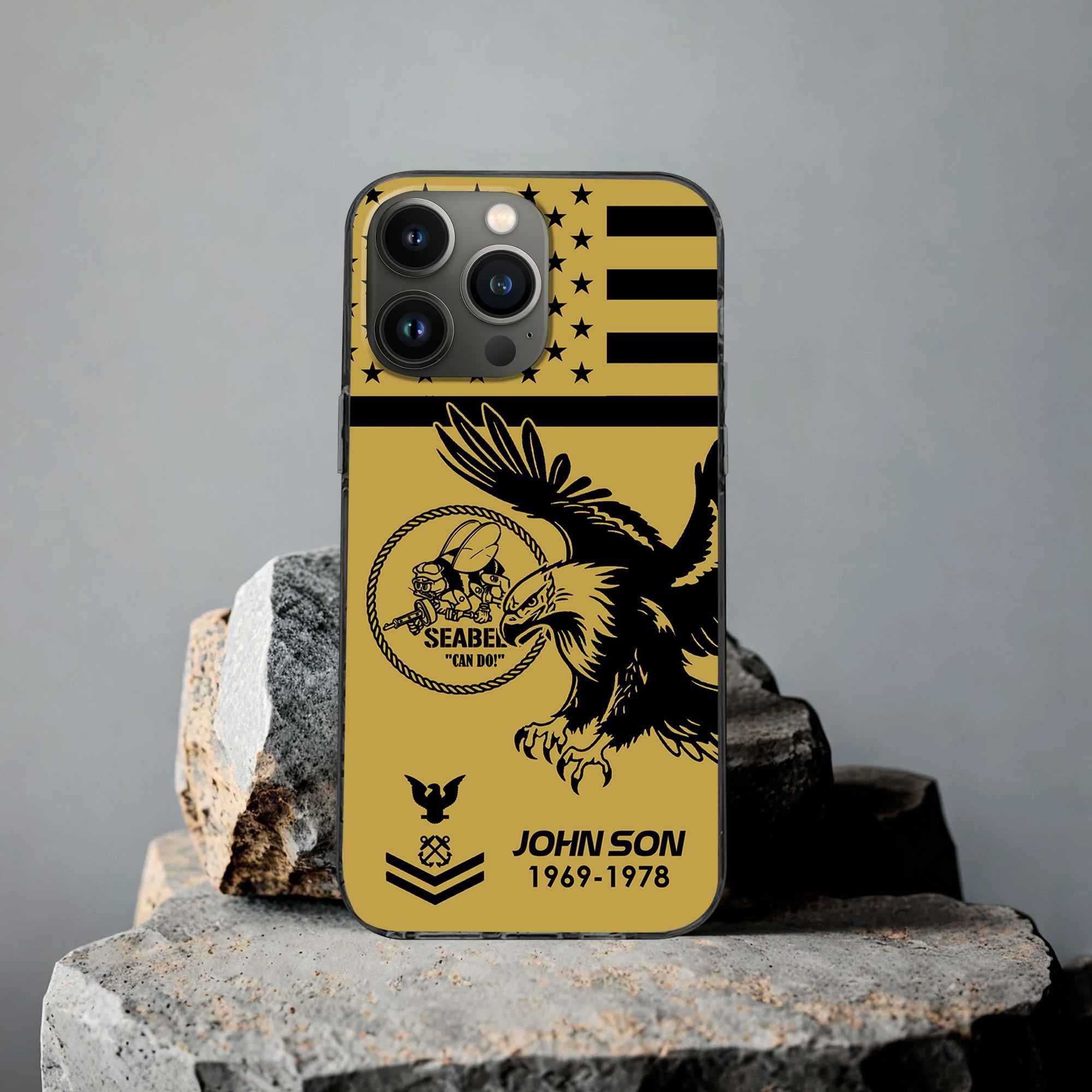 Premium Custom US Seabees Phone Case VPVC502809, Gifts For Seabees Veteran, Best Gifts On Father’s Day, Armed Forces Day, Independence Day, Veterans Day