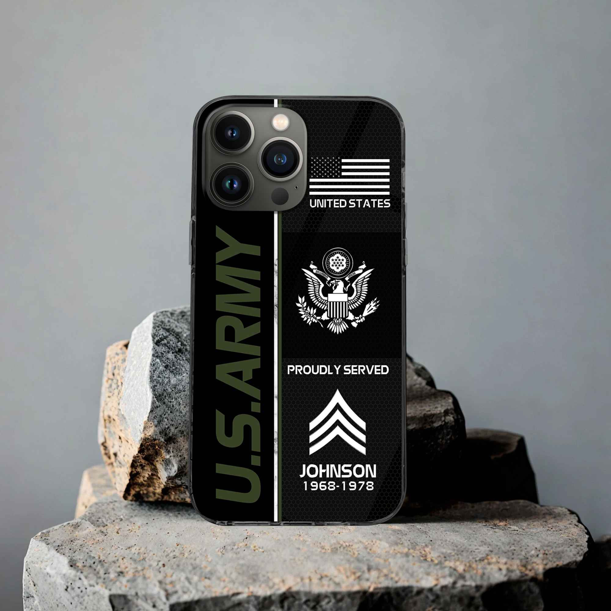 Premium Custom US Army Phone Case VPVC503101, Gifts For Army Veteran, Gifts For Dad, For Husband, Best Gifts On Father’s Day, Armed Forces Day, Independence Day, Veterans Day