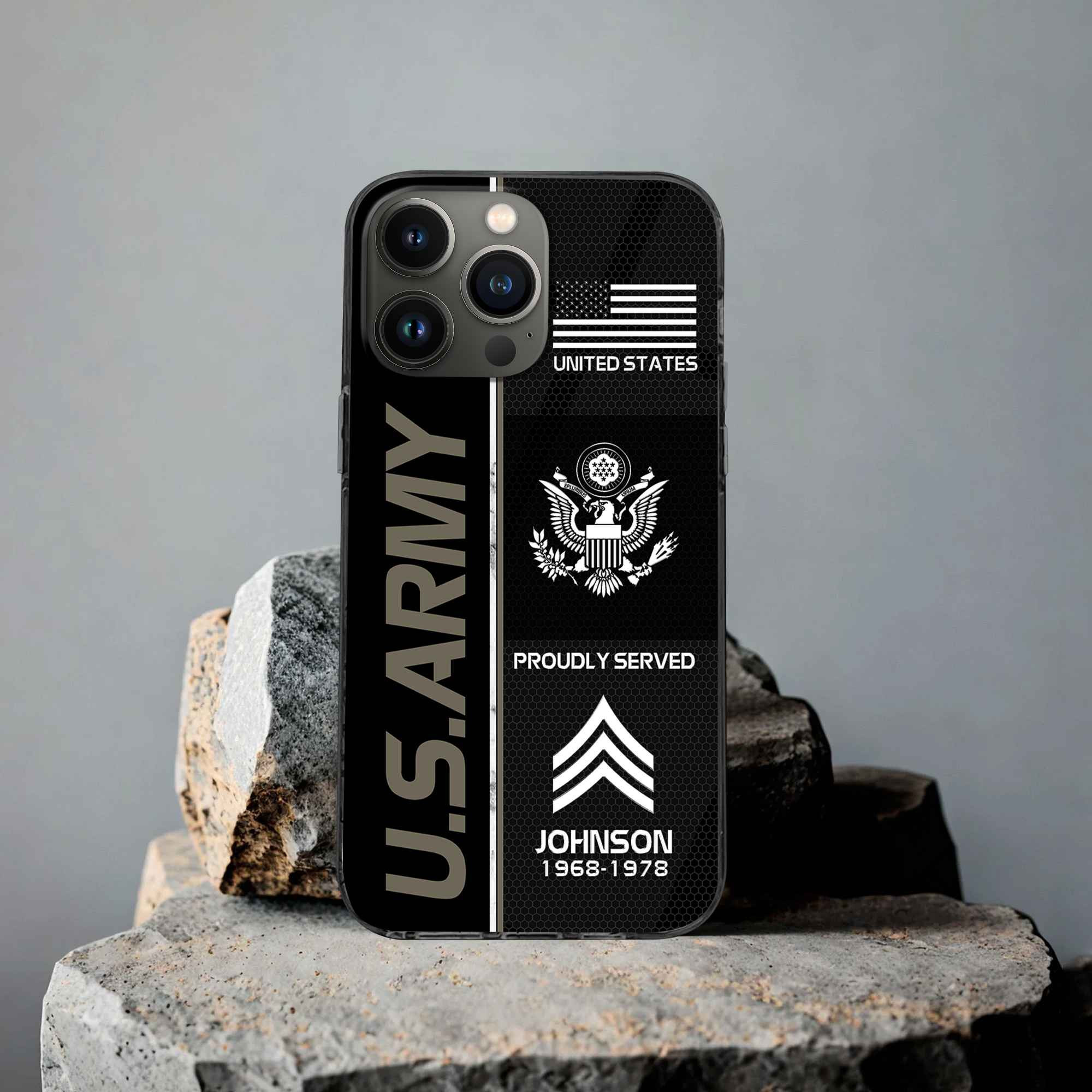Premium Custom US Army Phone Case VPVC503110, Gifts For Army Veteran, Gifts For Dad, For Husband, Best Gifts On Father’s Day, Armed Forces Day, Independence Day, Veterans Day