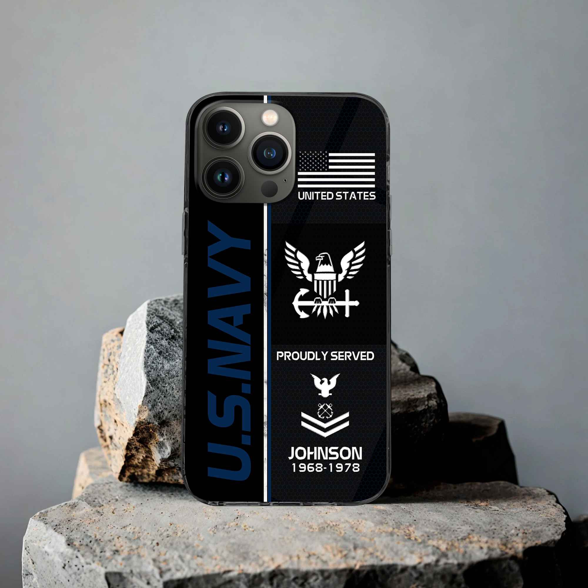 Premium Custom US Navy Phone Case VPVC503102, Gifts For Navy Veteran, Gifts For Dad, For Husband, Best Gifts On Father’s Day, Armed Forces Day, Independence Day, Veterans Day