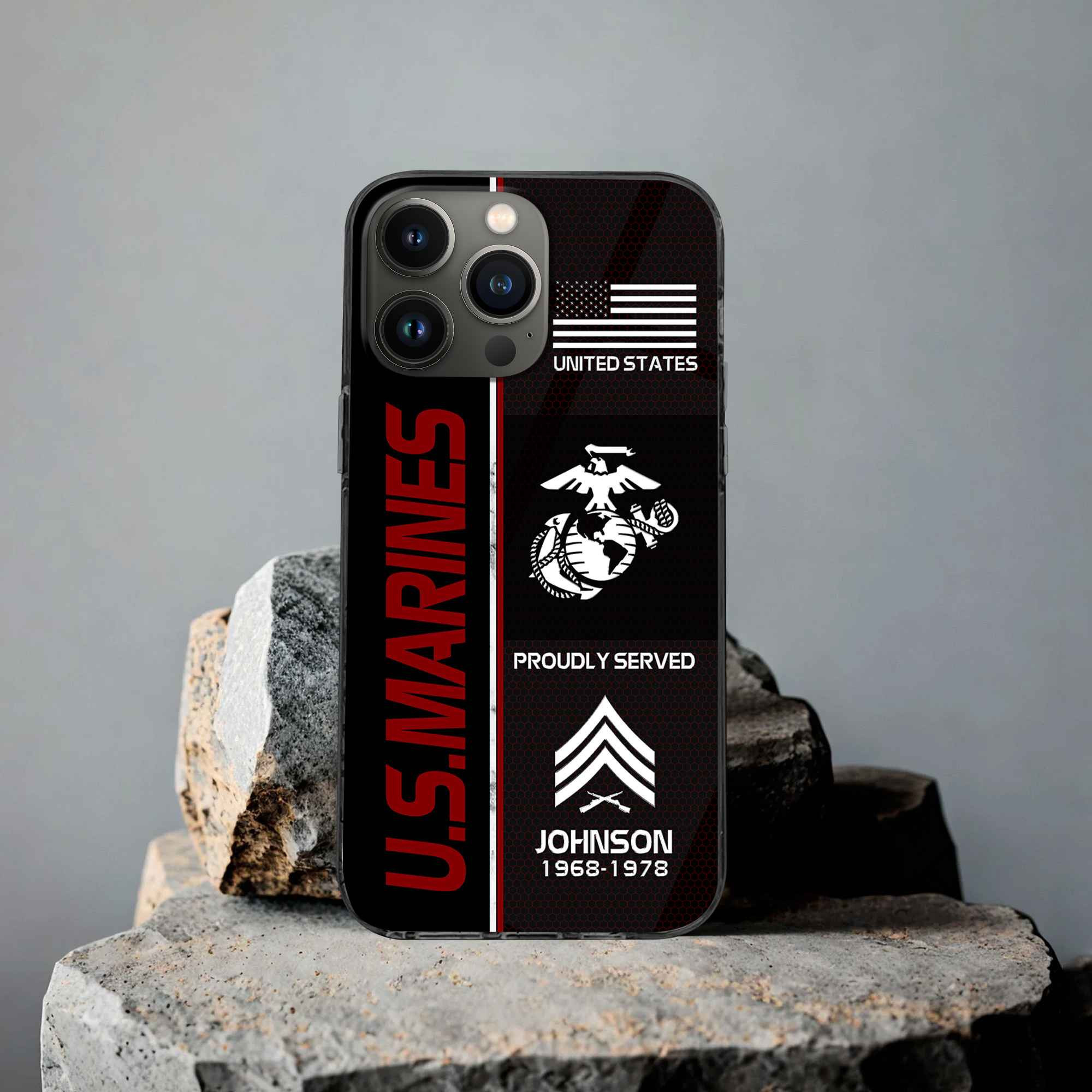 Premium Custom USMC Phone Case VPVC503103, Gifts For Marine Veteran, Gifts For Dad, For Husband, Best Gifts On Father’s Day, Armed Forces Day, Independence Day, Veterans Day