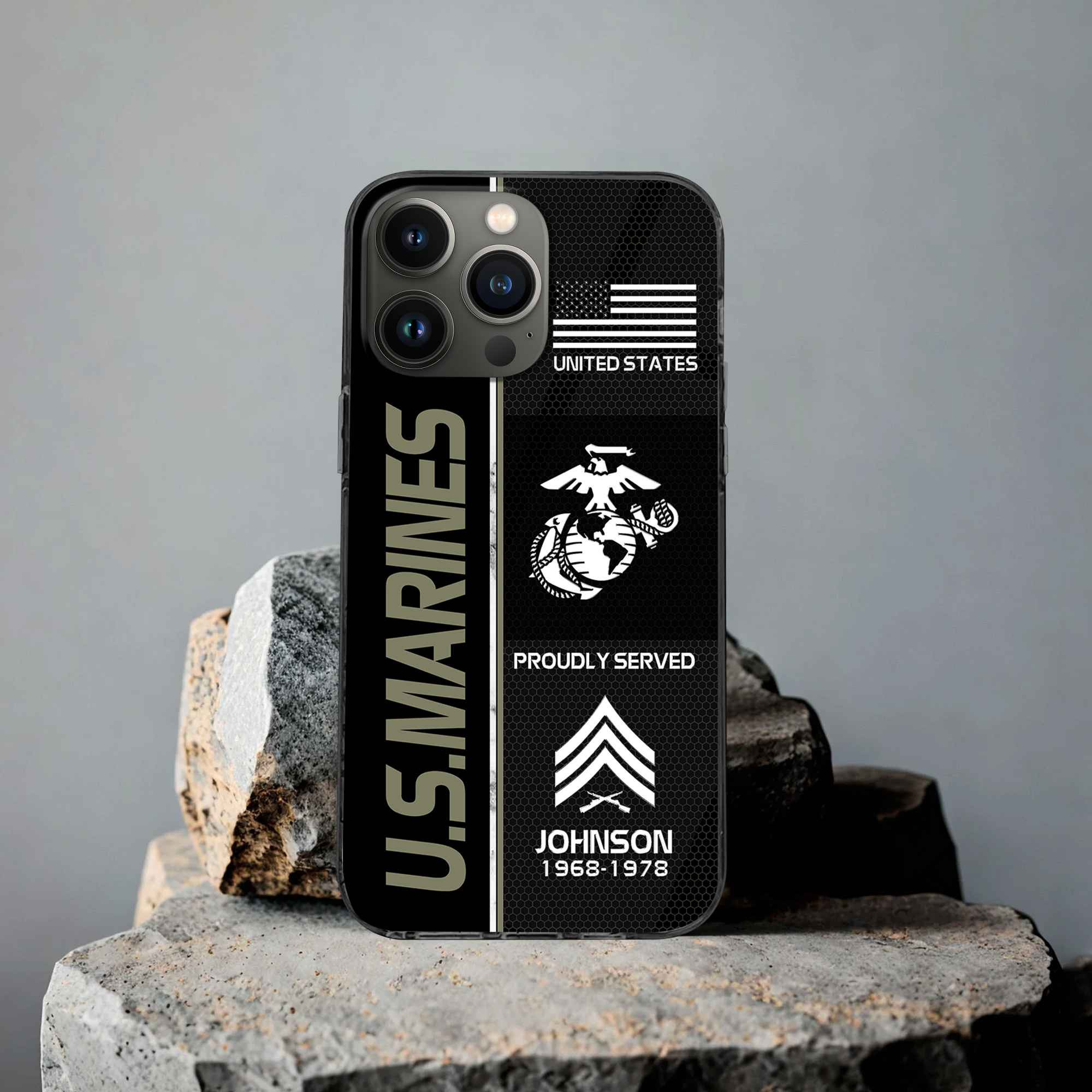 Premium Custom USMC Phone Case VPVC503111, Gifts For Marine Veteran, Gifts For Dad, For Husband, Best Gifts On Father’s Day, Armed Forces Day, Independence Day, Veterans Day