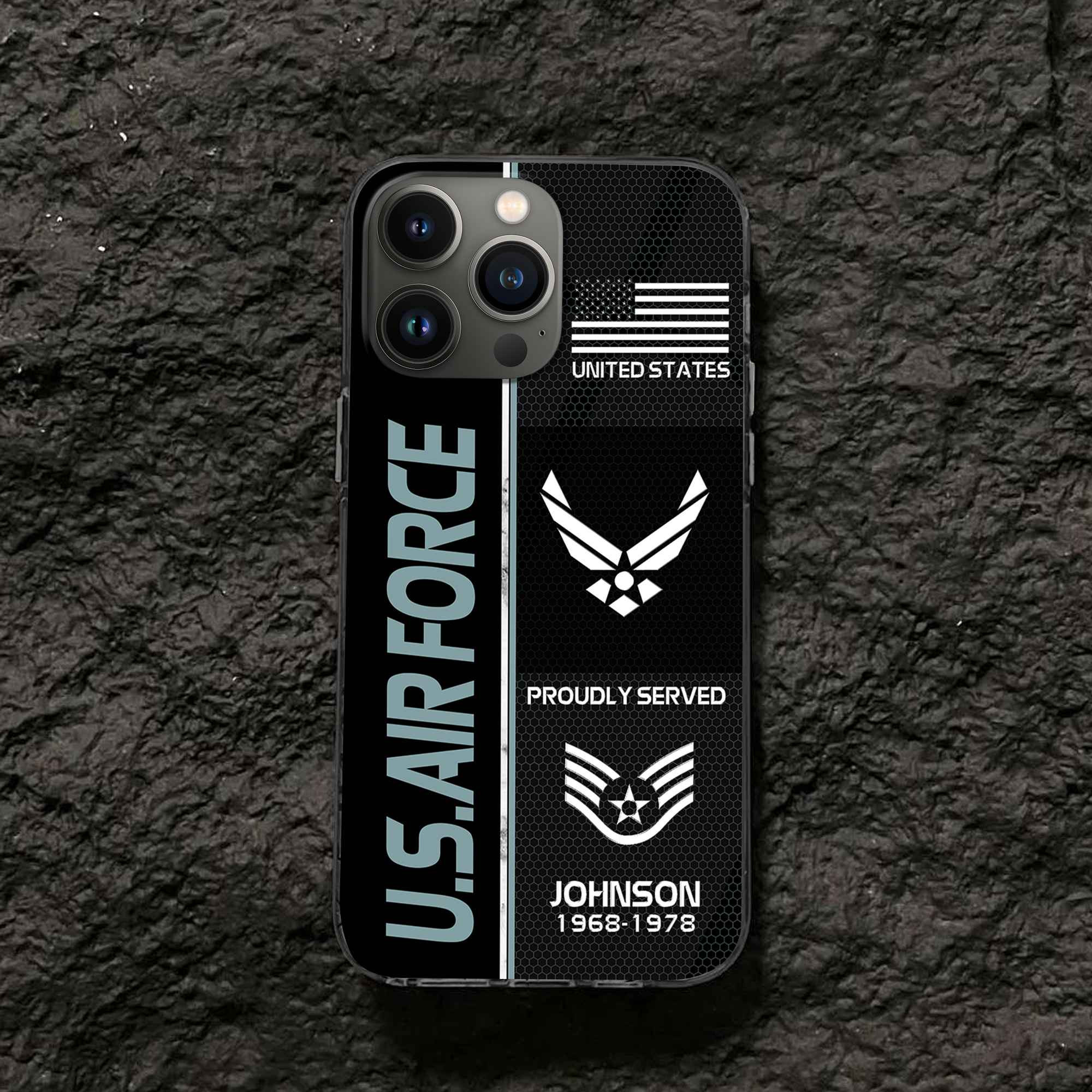 Premium Custom USAF Phone Case VPVC503104, Gifts For Air Force Veteran, Gifts For Dad, For Husband, Best Gifts On Father’s Day, Armed Forces Day, Independence Day, Veterans Day