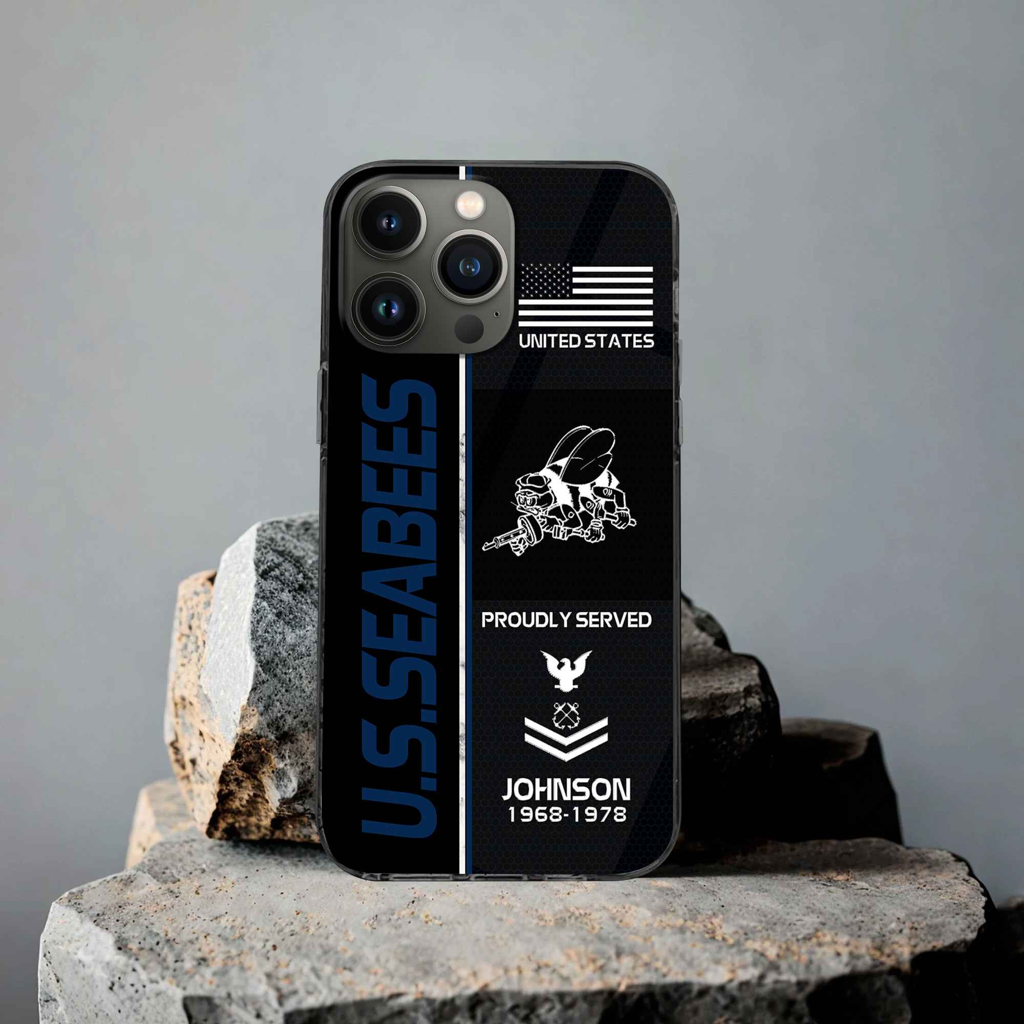 Premium Custom US Seabees Phone Case VPVC503109, Gifts For Seabees Veteran, Gifts For Dad, For Husband, Best Gifts On Father’s Day, Armed Forces Day, Independence Day, Veterans Day