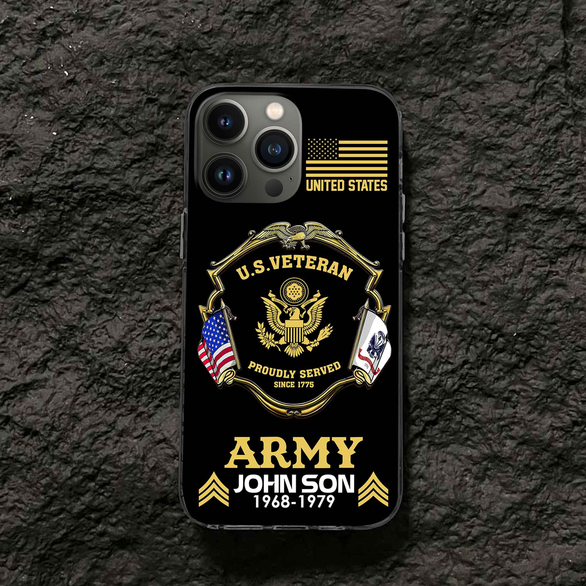 Premium Custom US Army Phone Case VPVC503301, Gifts For Army Veteran, Best Gifts On Father’s Day, Armed Forces Day, Independence Day, Veterans Day