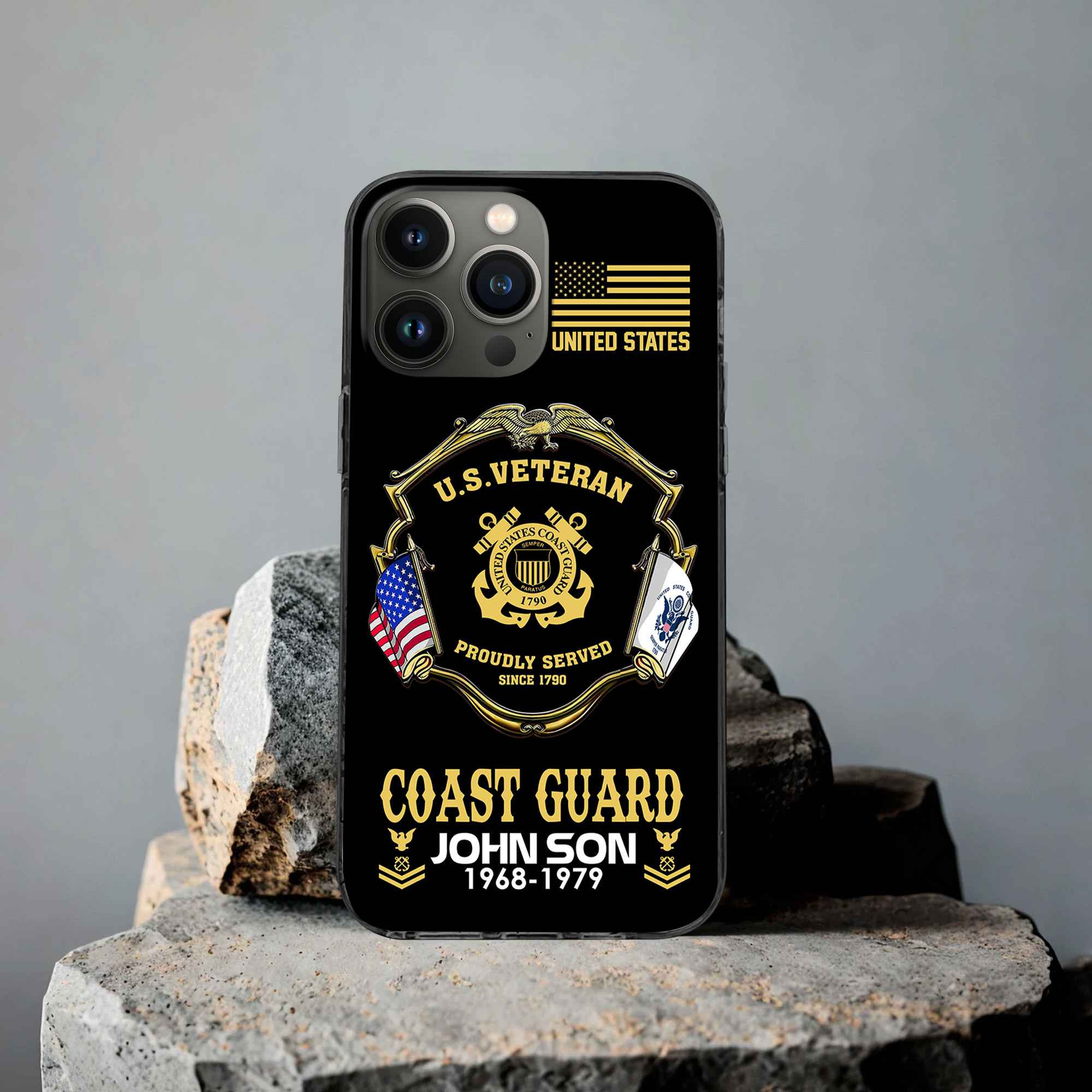 Premium Custom USCG Phone Case VPVC503305, Gifts For Coast Guard Veteran, Best Gifts On Father’s Day, Armed Forces Day, Independence Day, Veterans Day
