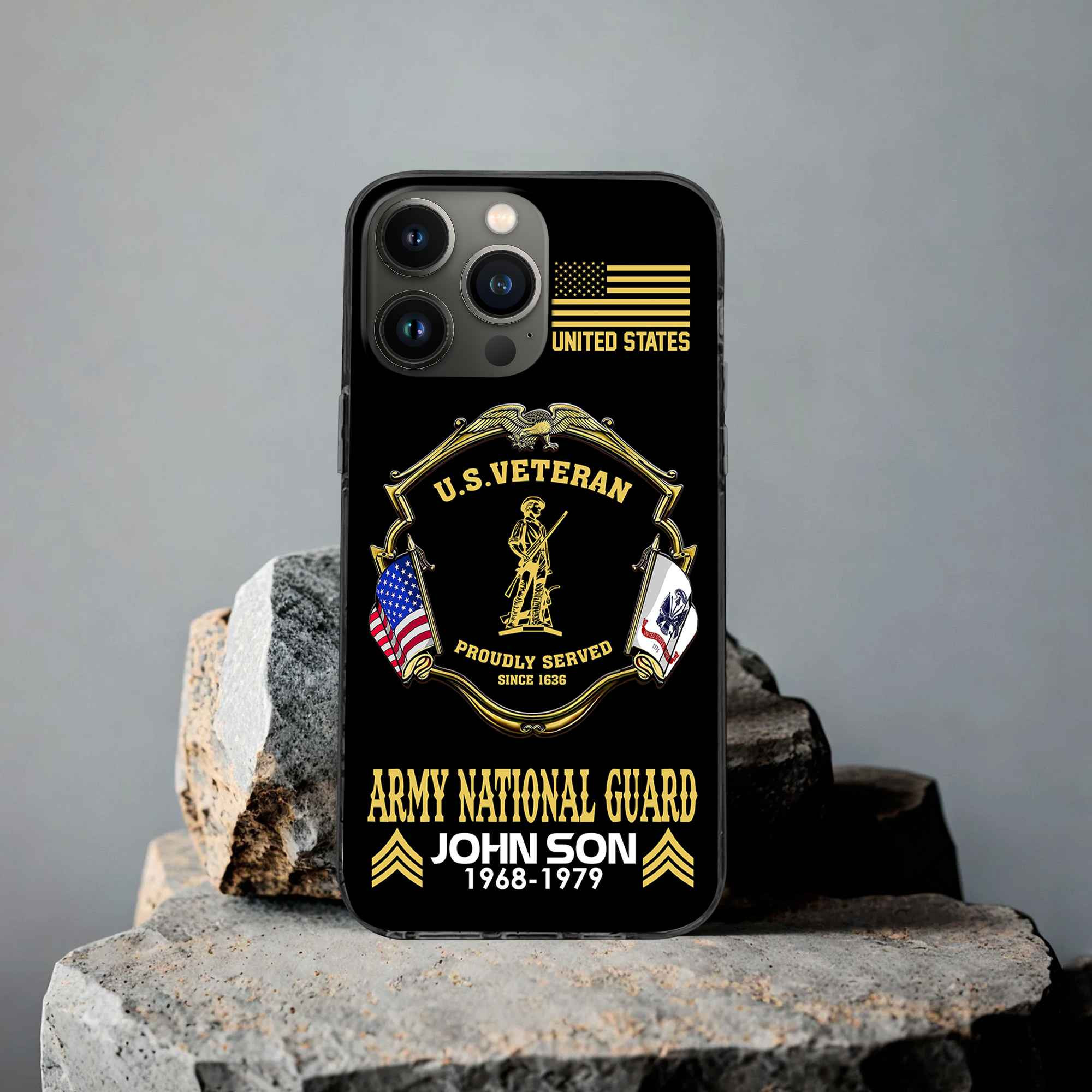 Premium Custom US Army National Guard Phone Case VPVC503308, Gifts For Army National Guard Veteran, Best Gifts On Father’s Day, Armed Forces Day, Independence Day, Veterans Day