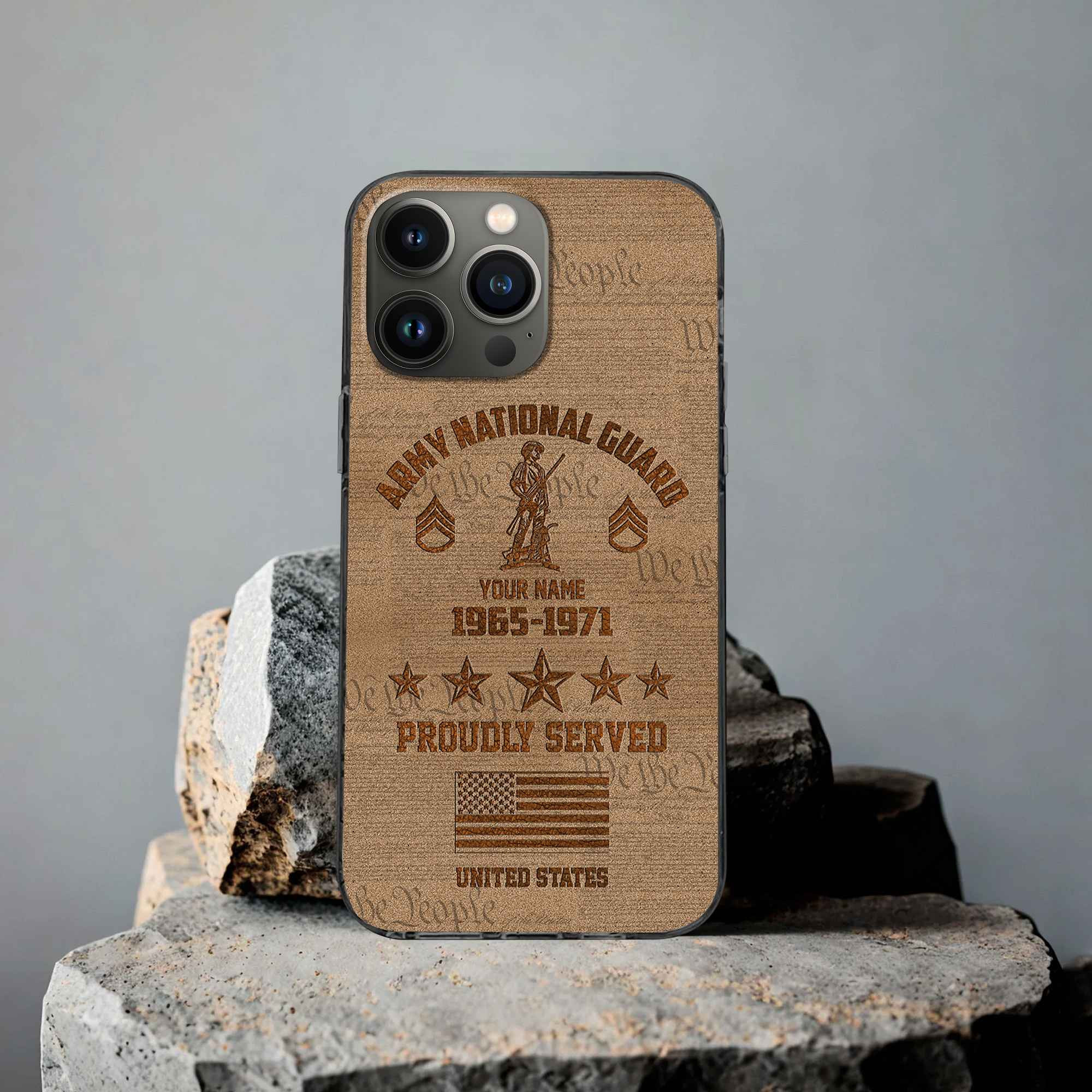 US Army National Guard Custom Phone Case VPVC503408, Gifts For Army National Guard Veteran, Best Gifts On Father’s Day, Armed Forces Day, Independence Day, Veterans Day
