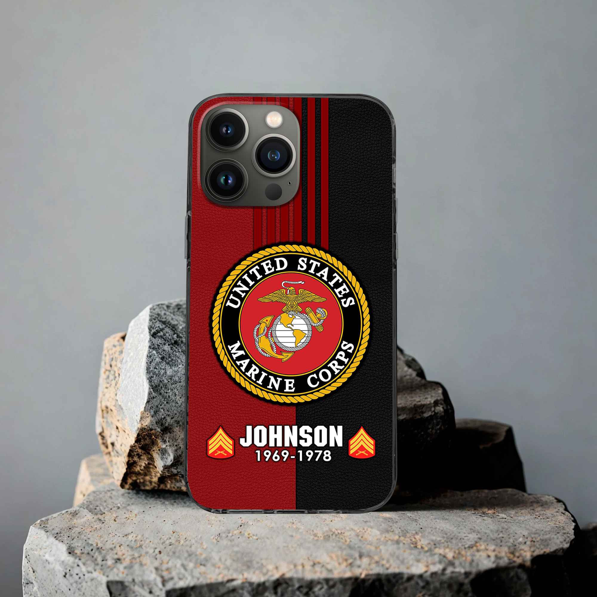 Premium Custom USMC Phone Case VPVC503603, Gifts For Marine Veteran, Gifts For Dad, For Husband, Best Gifts On Father’s Day, Armed Forces Day, Independence Day, Veterans Day