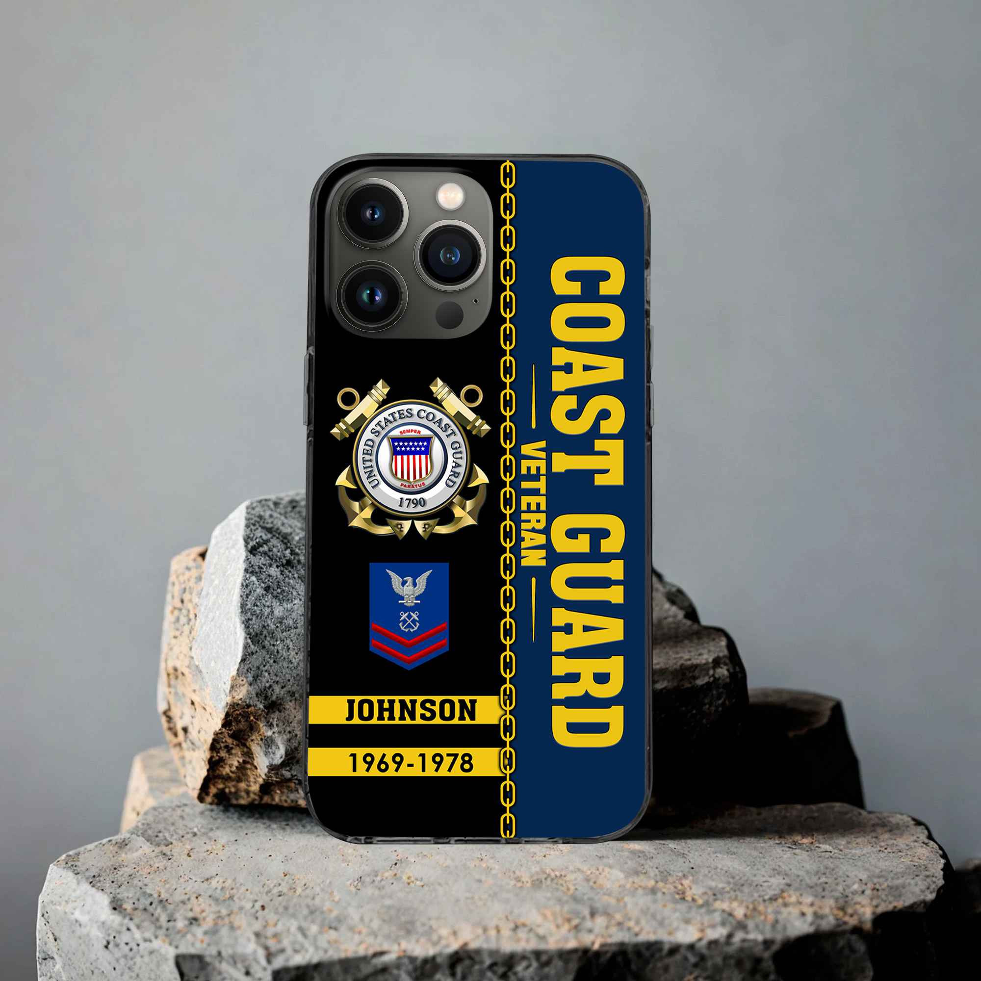 Unique Custom Name, Rank, Year USCG Phone Case VPVC503705, Gifts For Coast Guard Veteran, Gifts For Dad, For Husband, Best Gifts On Father’s Day, Independence Day, Veterans Day