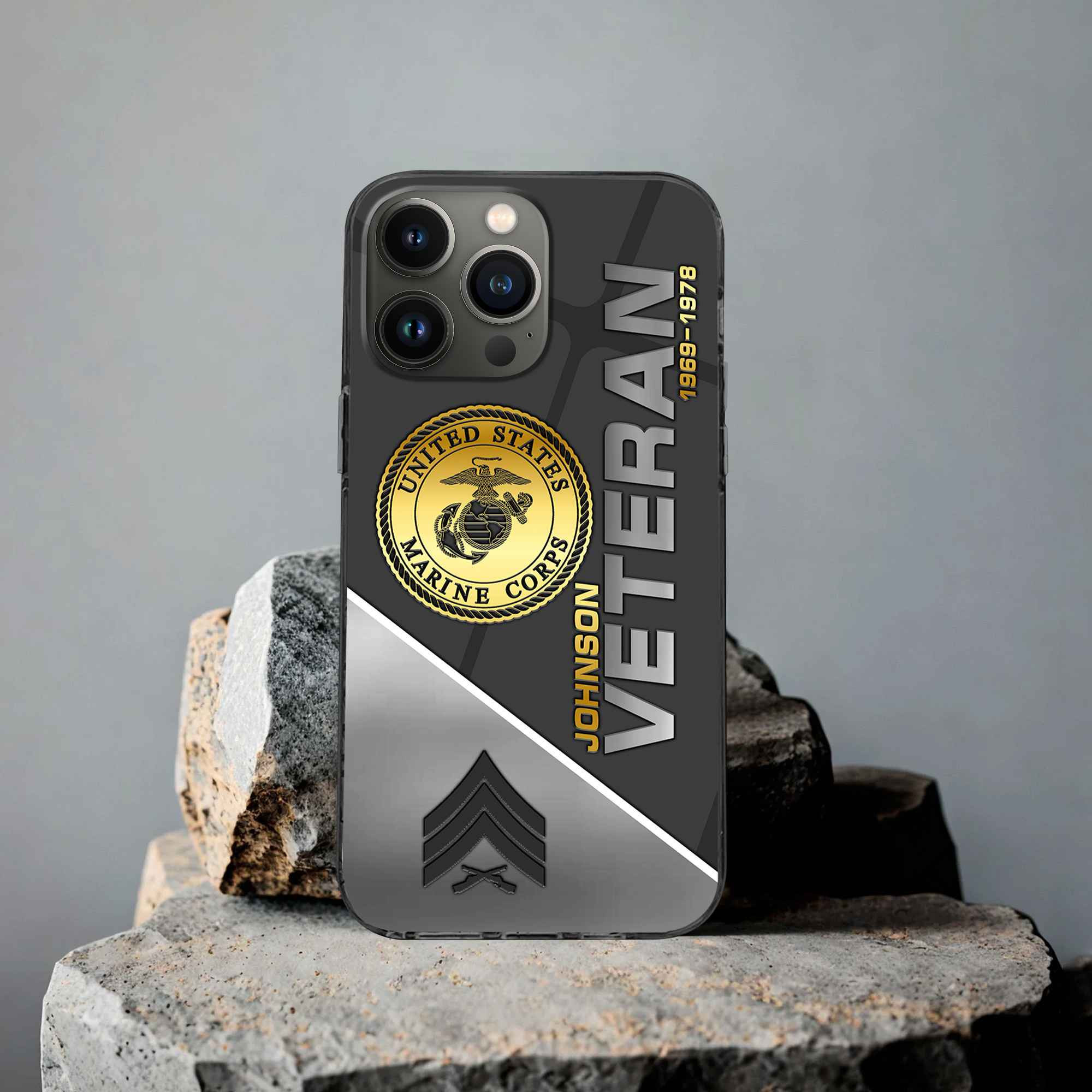 Premium Custom USMC Phone Case VPVC503803, Gifts For Marine Veteran, Best Gifts On Father’s Day, Armed Forces Day, Independence Day, Veterans Day