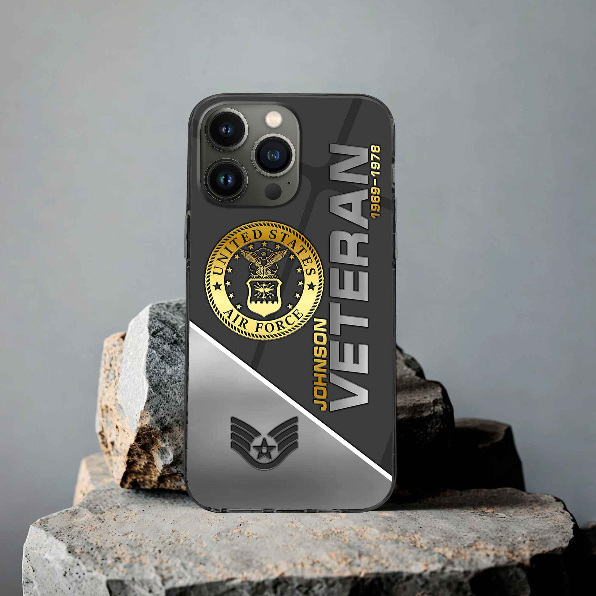 Premium Custom USAF Phone Case VPVC503804, Gifts For Air Force Veteran, Best Gifts On Father’s Day, Armed Forces Day, Independence Day, Veterans Day