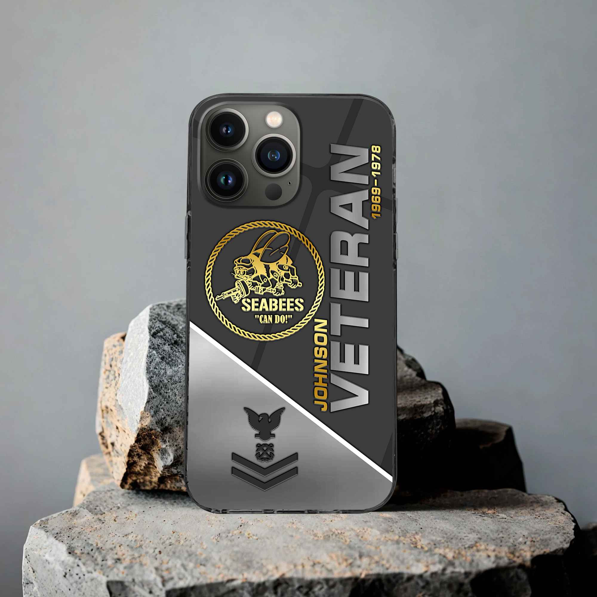 Premium Custom US Seabees Phone Case VPVC503809, Gifts For Seabees Veteran, Best Gifts On Father’s Day, Armed Forces Day, Independence Day, Veterans Day
