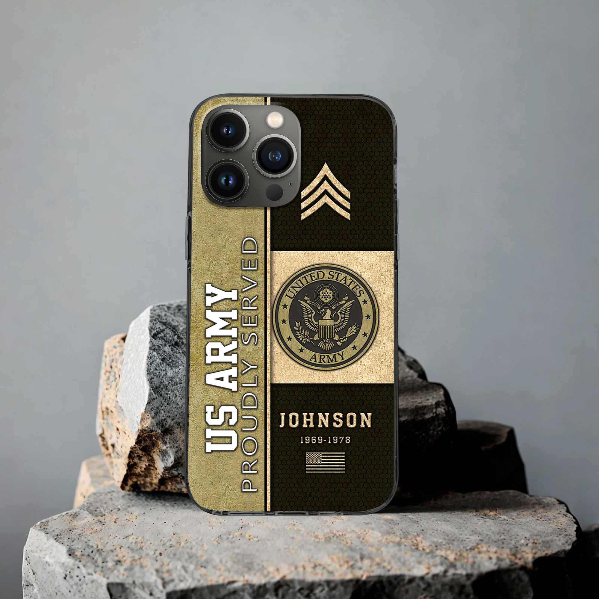 US Army Custom Phone Case VPVC503901, Gifts For Army Veteran, Best Gifts On Father’s Day, Armed Forces Day, Independence Day, Veterans Day