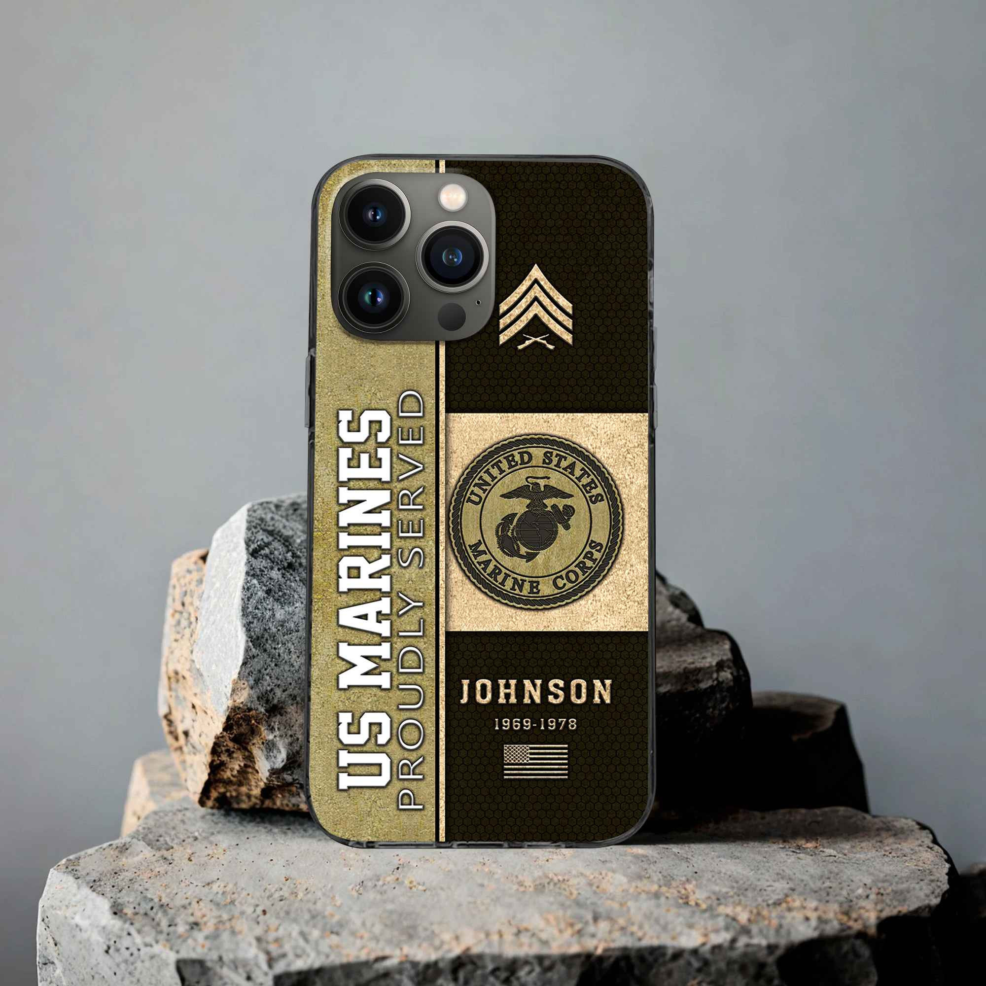 USMC Custom Phone Case VPVC503903, Gifts For Marine Veteran, Best Gifts On Father’s Day, Armed Forces Day, Independence Day, Veterans Day