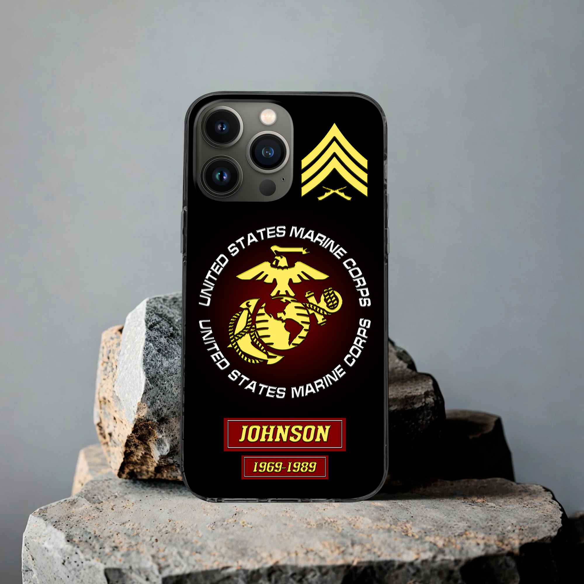 USMC Custom Phone Case VPVC504403, Gifts For Marine Veteran, Best Gifts On Father’s Day, Armed Forces Day, Independence Day, Veterans Day