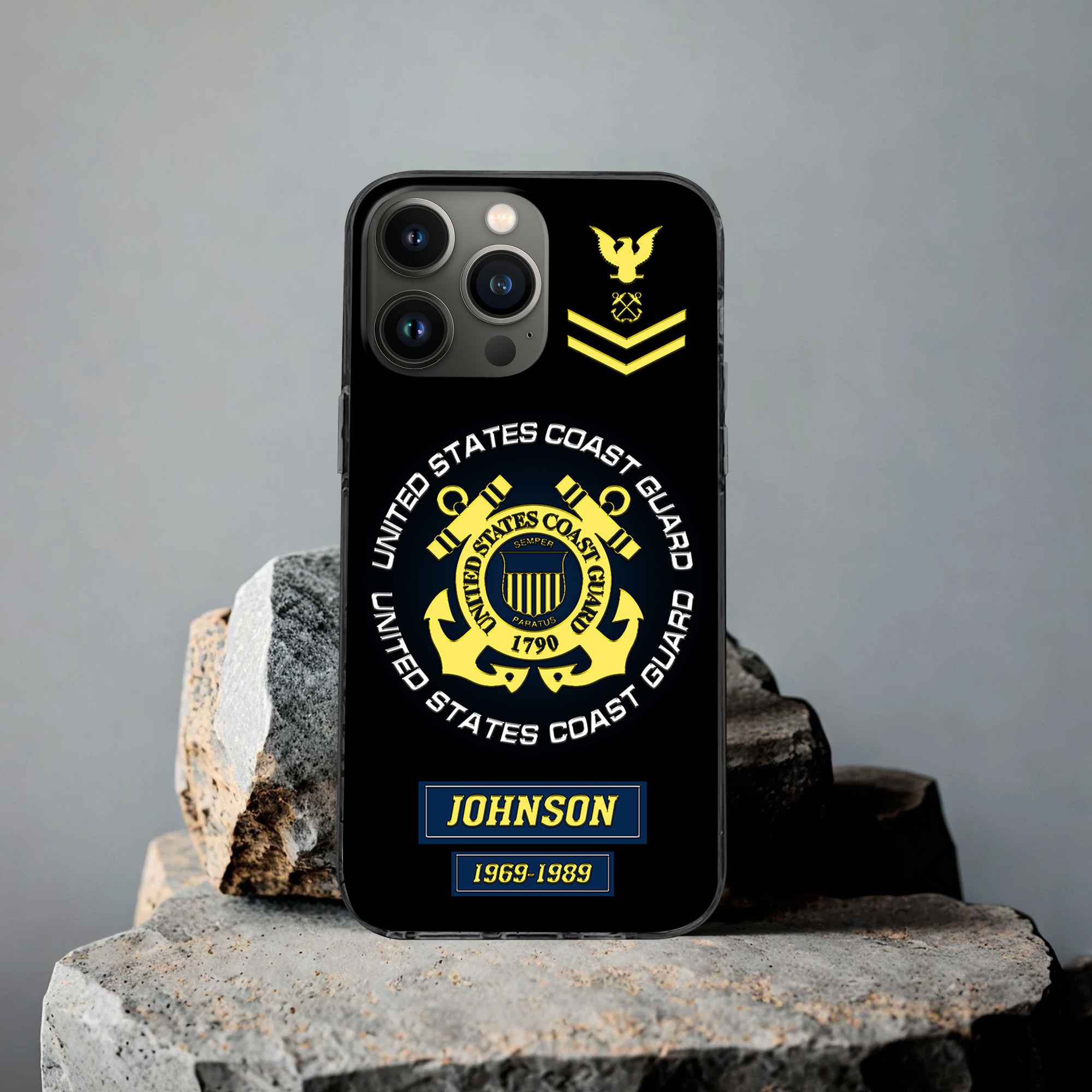 USCG Custom Phone Case VPVC504405, Gifts For Coast Guard Veteran, Best Gifts On Father’s Day, Armed Forces Day, Independence Day, Veterans Day