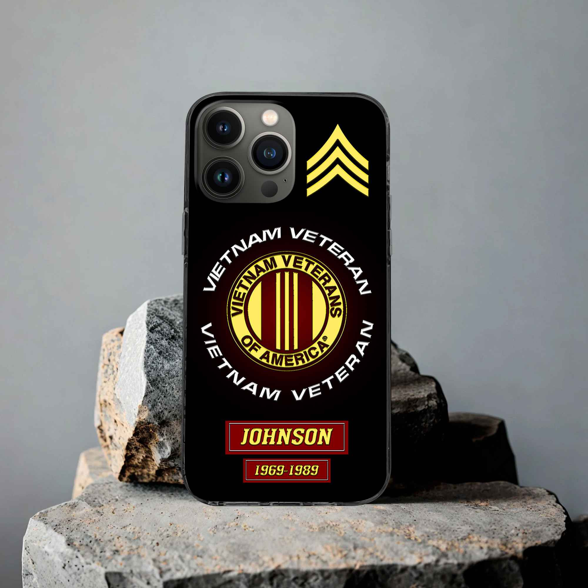 Vietnam Veteran Custom Phone Case VPVC504406, Gifts For Vietnam Veteran, Best Gifts On Father’s Day, Armed Forces Day, Independence Day, Veterans Day