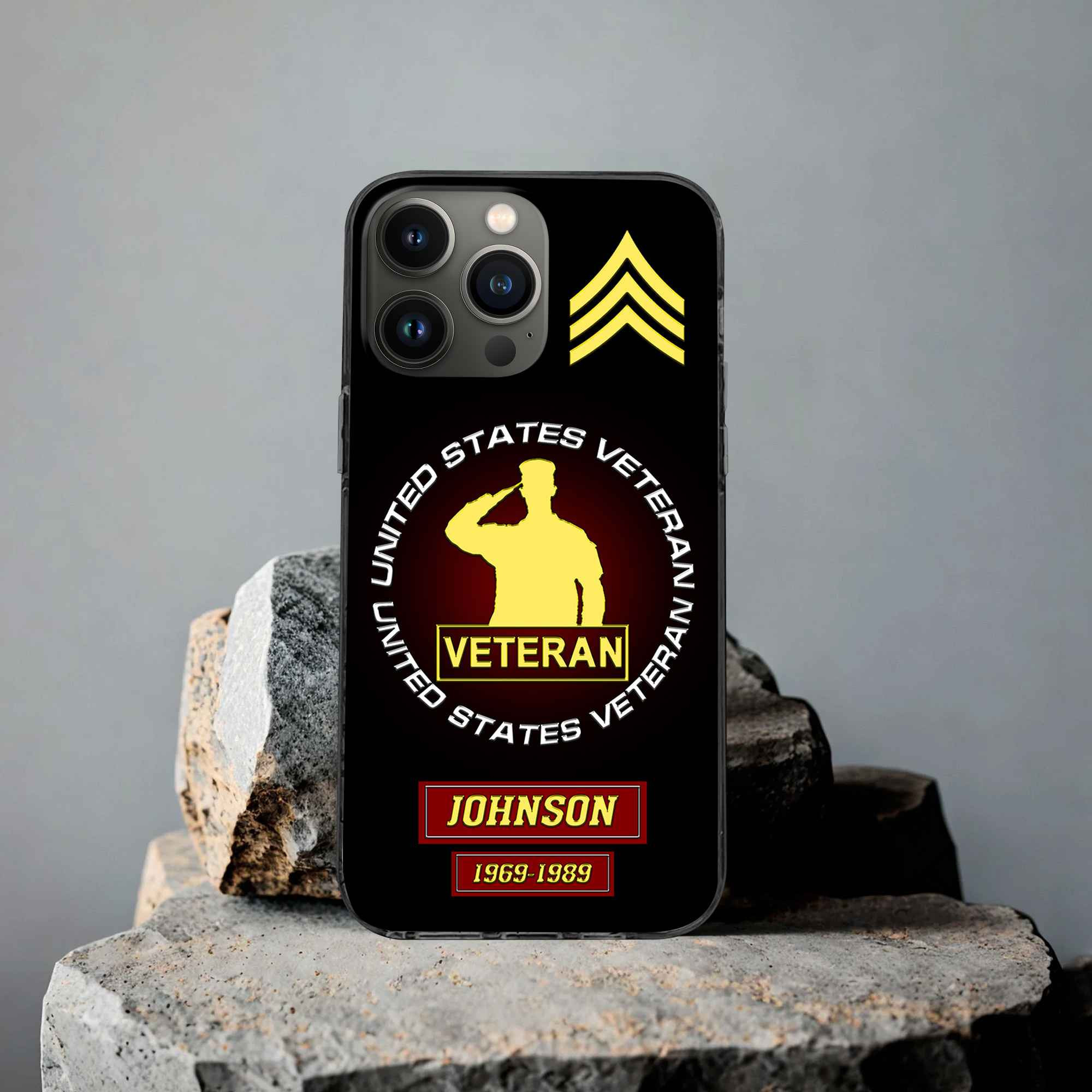 US Veteran Custom Phone Case VPVC504407, Gifts For US Veteran, Best Gifts On Father’s Day, Armed Forces Day, Independence Day, Veterans Day