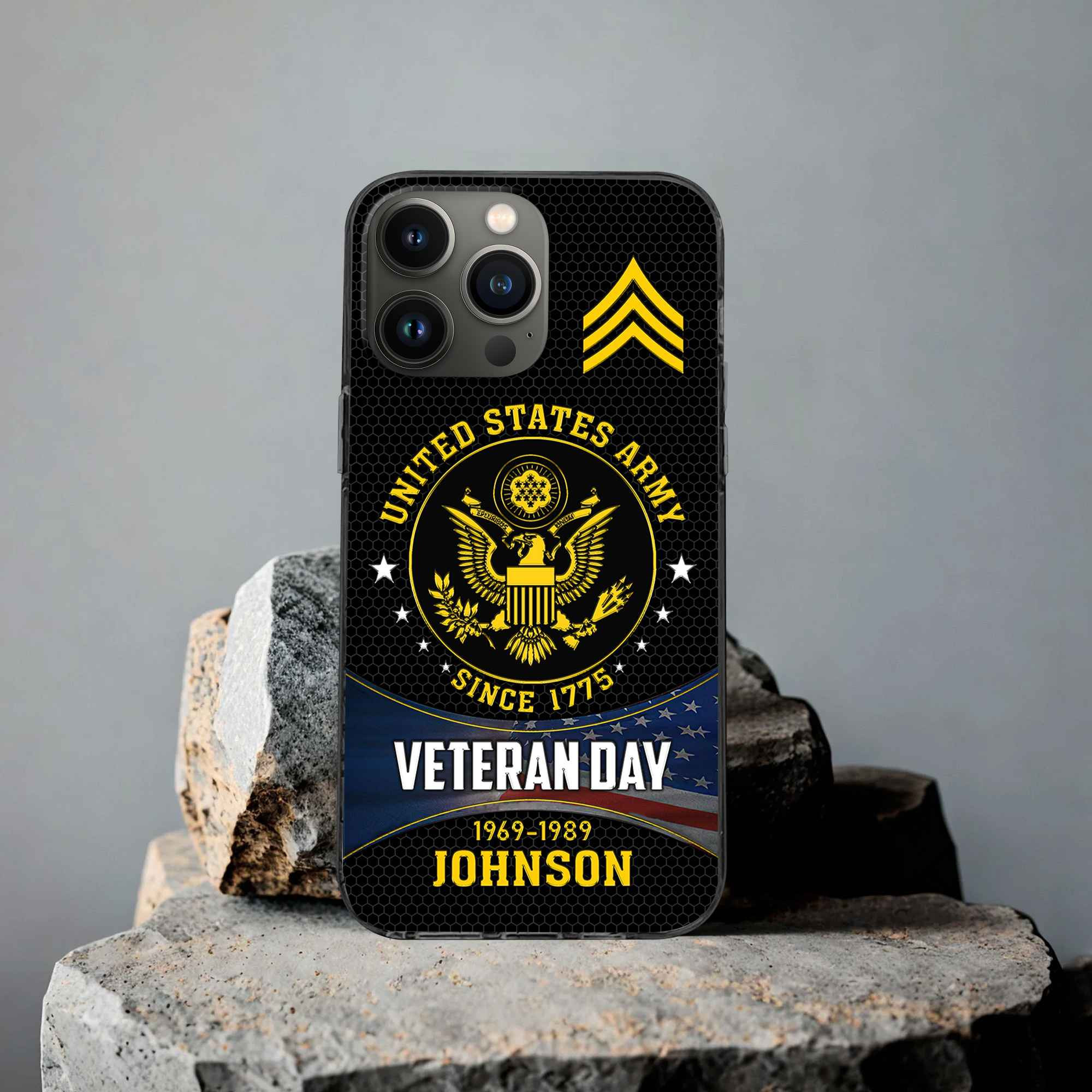 Premium Custom US Army Phone Case VPVC504601, Gifts For Army Veteran, Gifts For Dad, For Husband, Best Gifts On Father’s Day, Armed Forces Day, Independence Day, Veterans Day