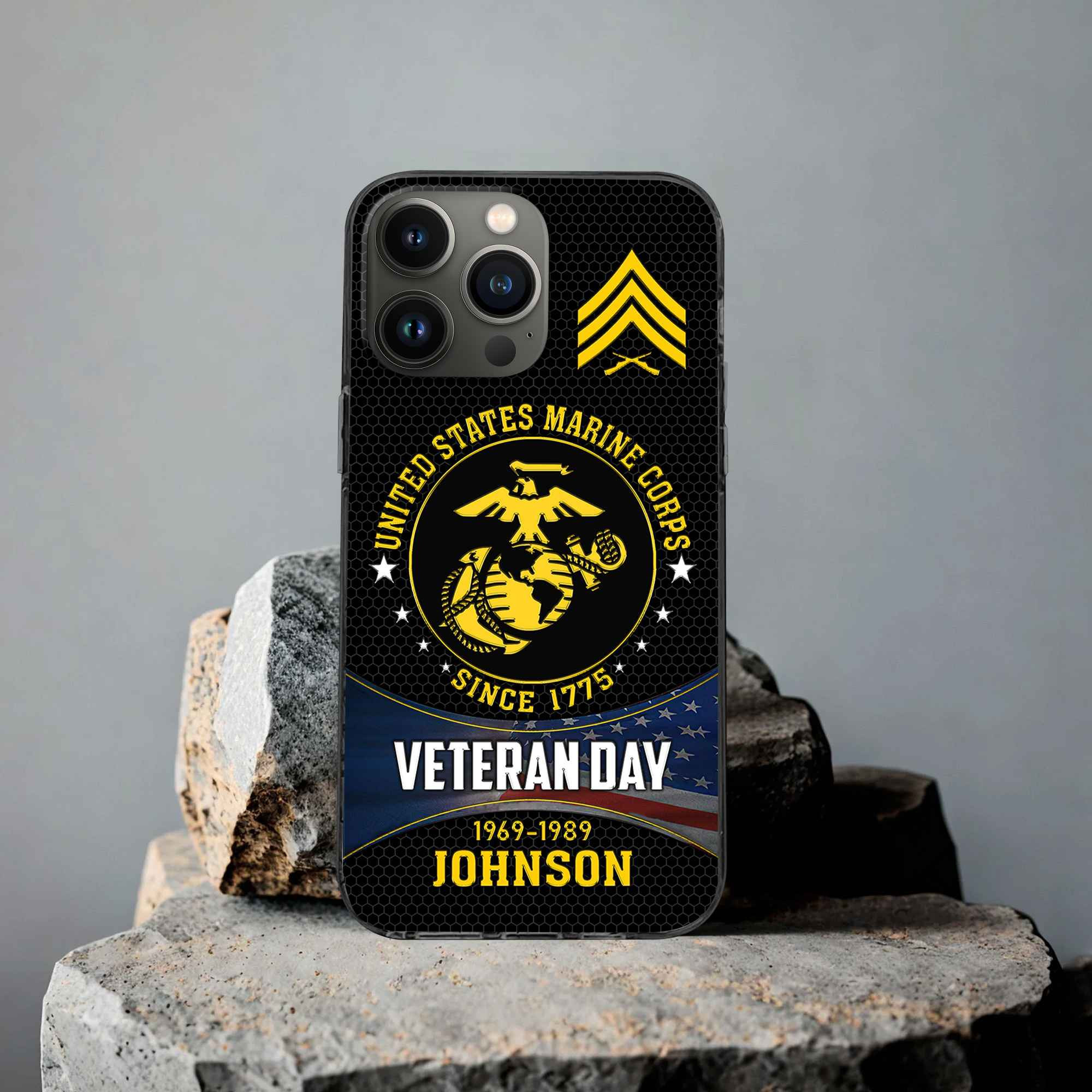 Premium Custom USMC Phone Case VPVC504603, Gifts For Marine Veteran, Gifts For Dad, For Husband, Best Gifts On Father’s Day, Armed Forces Day, Independence Day, Veterans Day