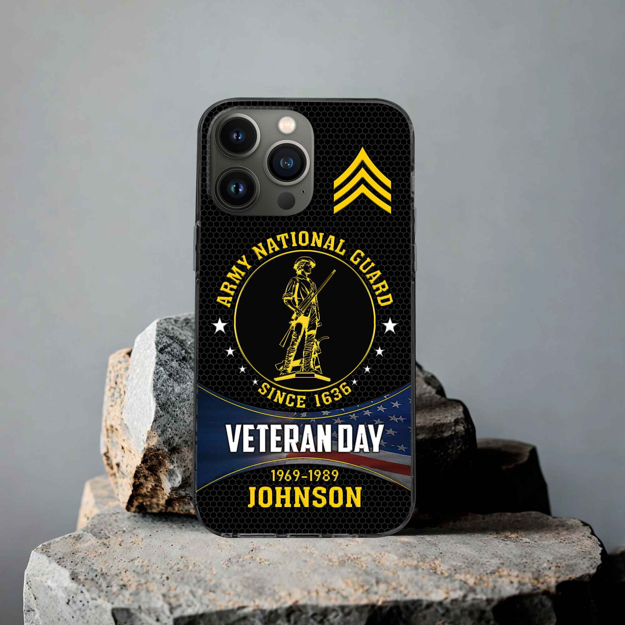 Premium Custom US Army National Guard Phone Case VPVC504608, Gifts For Army National Guard Veteran, Gifts For Dad, For Husband, Best Gifts On Father’s Day, Armed Forces Day, Independence Day, Veterans Day