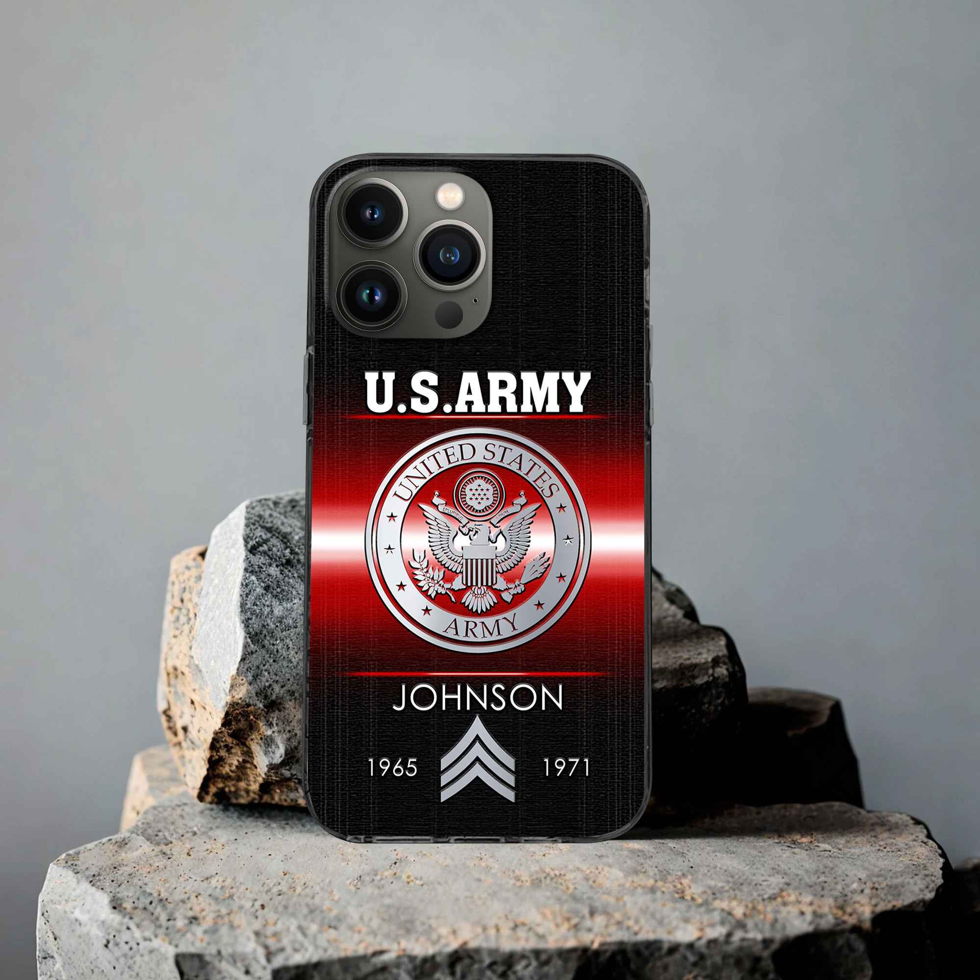US Army Custom Phone Case VPVC504901, Gifts For Army Veteran, Best Gifts On Father’s Day, Armed Forces Day, Independence Day, Veterans Day