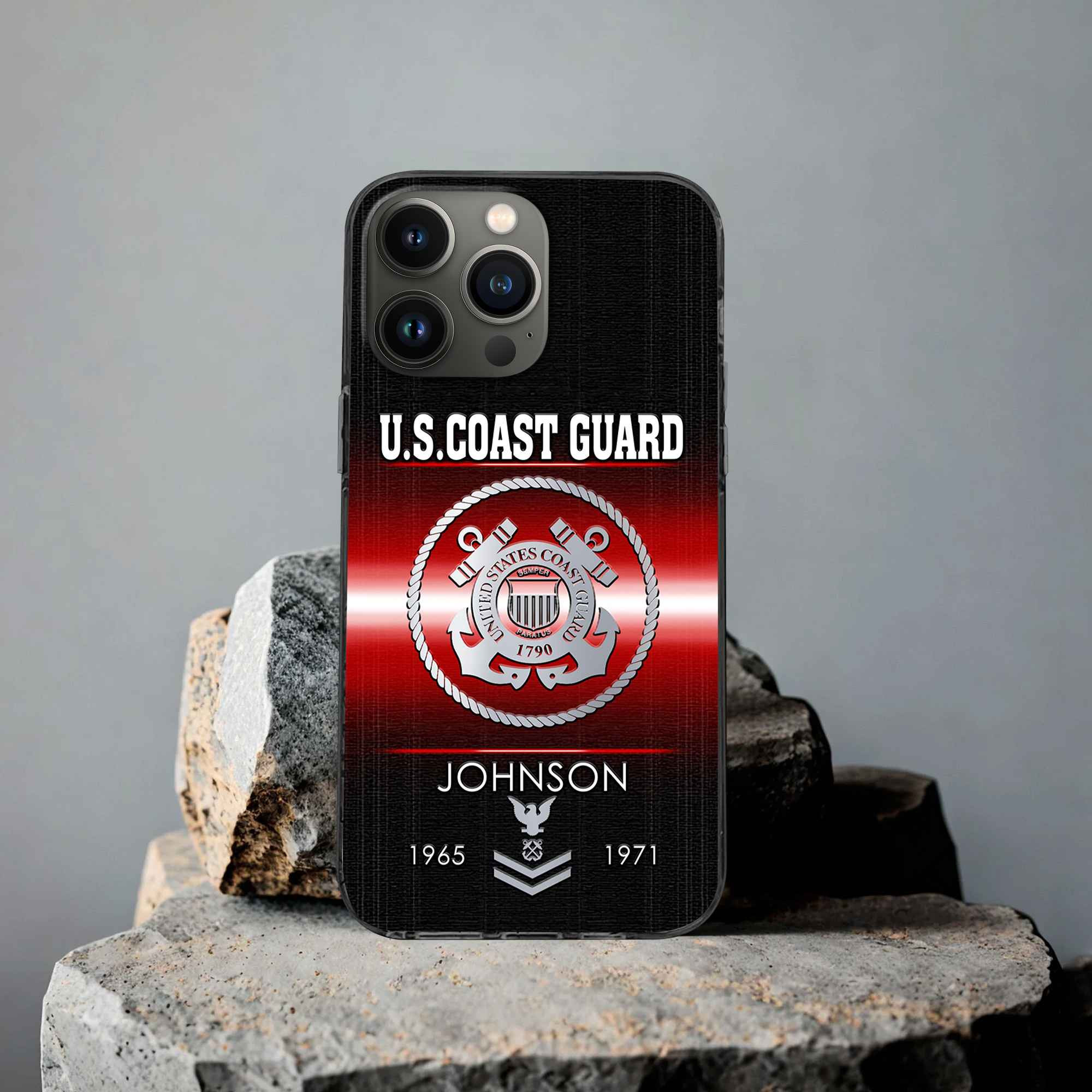 USCG Custom Phone Case VPVC504905, Gifts For Coast Guard Veteran, Best Gifts On Father’s Day, Armed Forces Day, Independence Day, Veterans Day