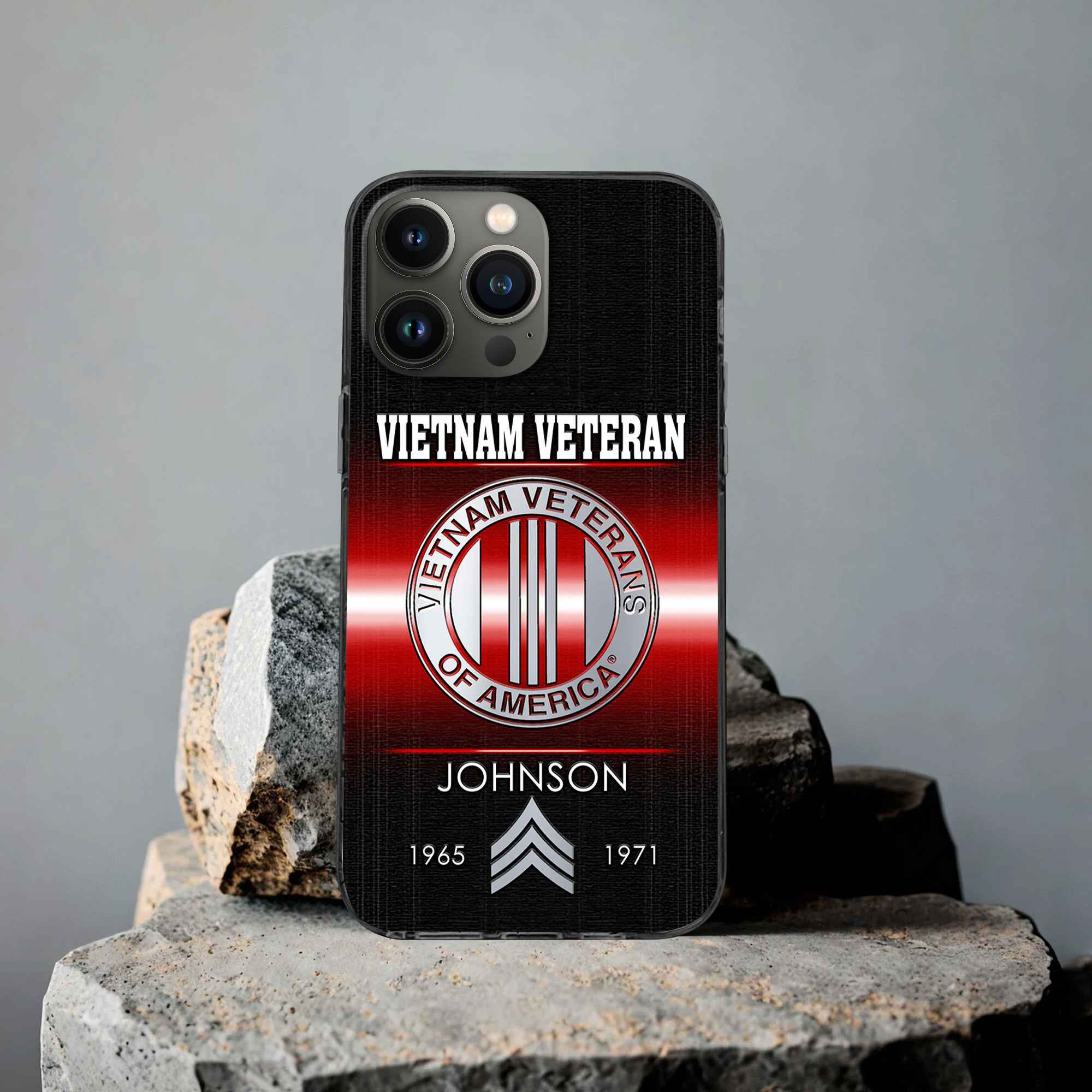 Vietnam Veteran Custom Phone Case VPVC504906, Gifts For Vietnam Veteran, Best Gifts On Father’s Day, Armed Forces Day, Independence Day, Veterans Day