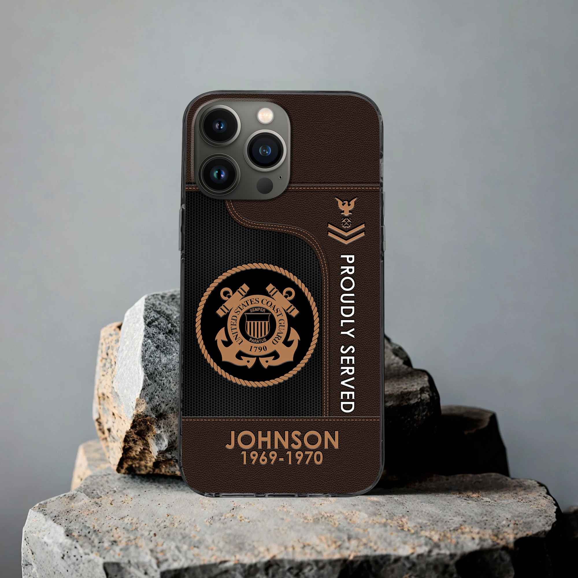 Premium Custom USCG Phone Case VPVC505105, Gifts For Coast Guard Veteran, Gifts For Dad, For Husband, Best Gifts On Father’s Day, Armed Forces Day, Independence Day, Veterans Day