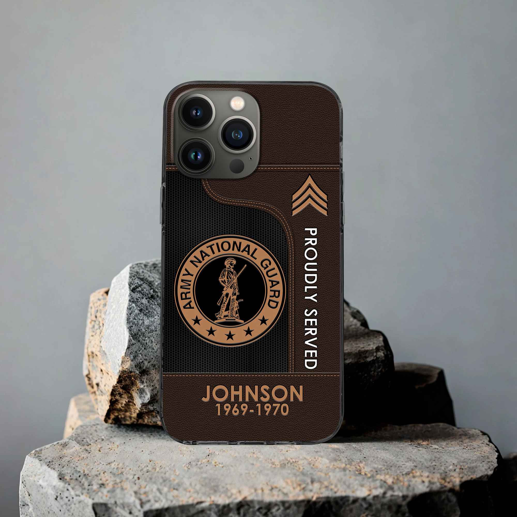 Premium Custom US Army National Guard Phone Case VPVC505108, Gifts For Army National Guard Veteran, Gifts For Dad, For Husband, Best Gifts On Father’s Day, Armed Forces Day, Independence Day, Veterans Day