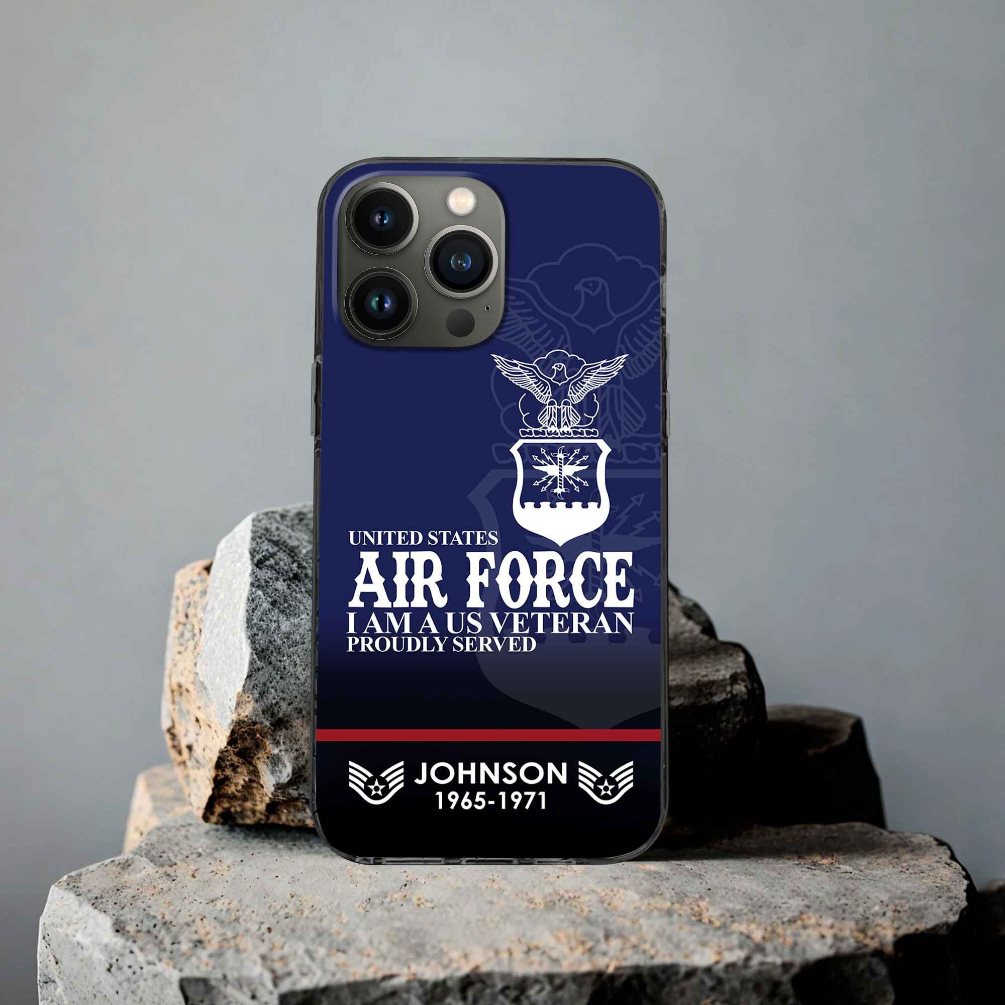 Premium Custom USAF Phone Case VPVC505304, Gifts For Air Force Veteran, Best Gifts On Father’s Day, Armed Forces Day, Independence Day, Veterans Day