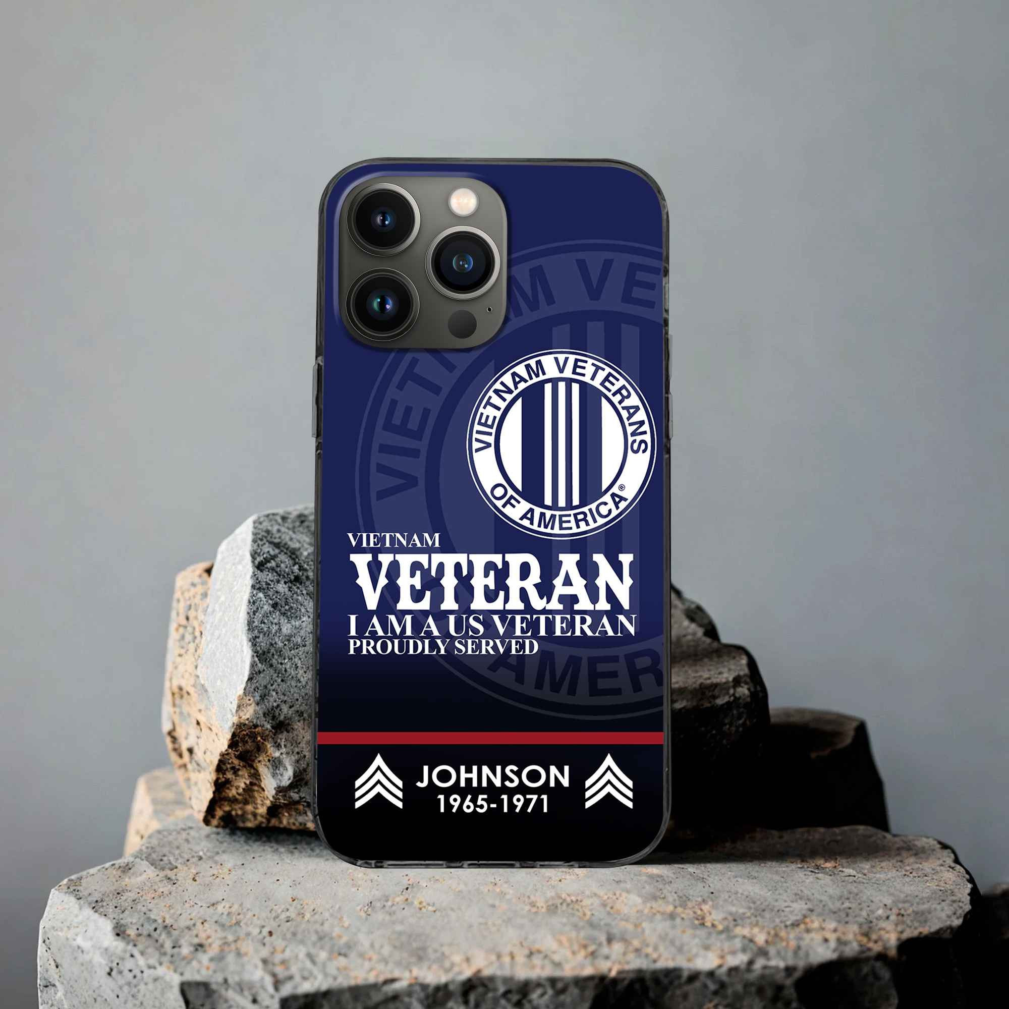 Premium Custom Vietnam Veteran Phone Case VPVC505306, Gifts For Vietnam Veteran, Best Gifts On Father’s Day, Armed Forces Day, Independence Day, Veterans Day