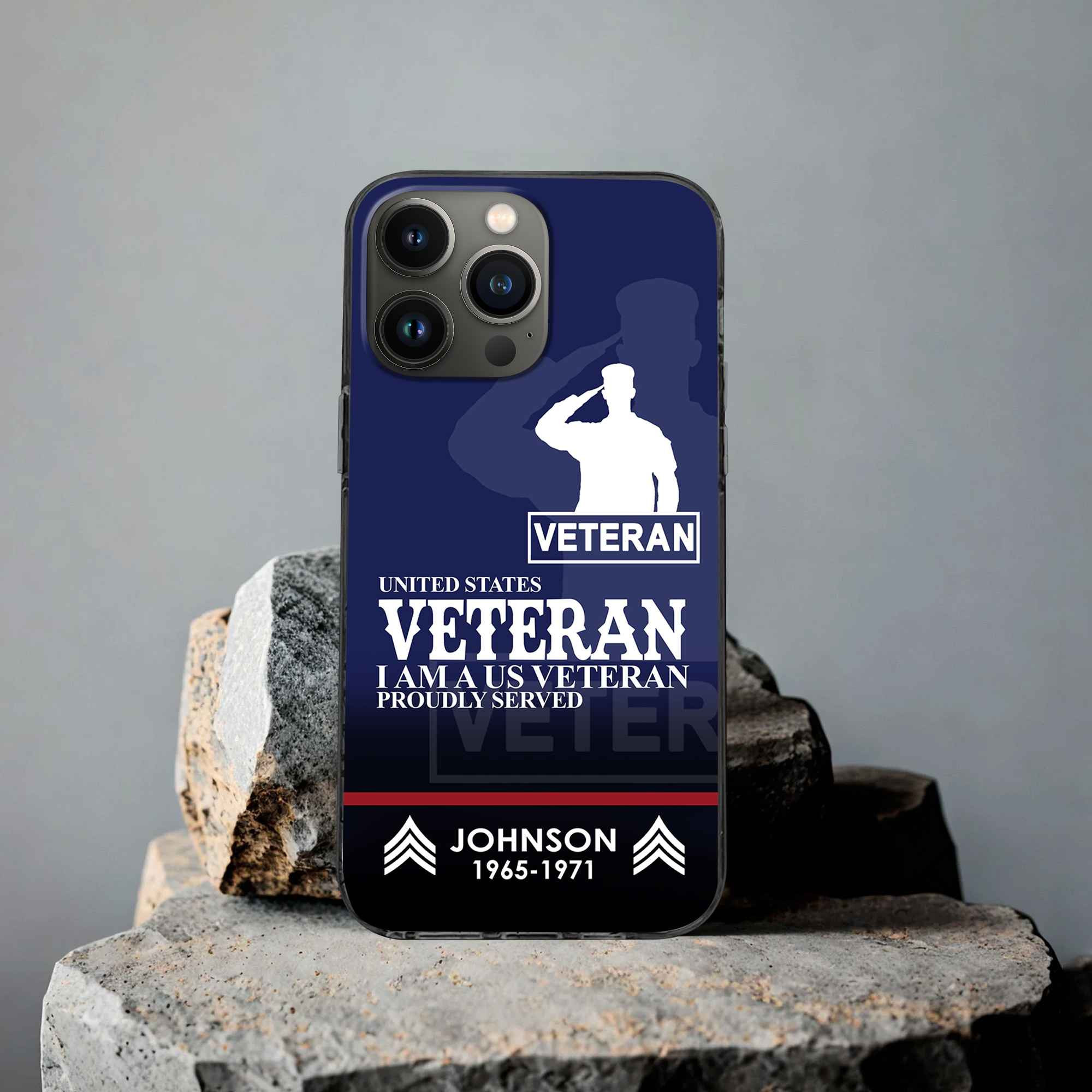Premium Custom US Veteran Phone Case VPVC505307, Gifts For US Veteran, Best Gifts On Father’s Day, Armed Forces Day, Independence Day, Veterans Day