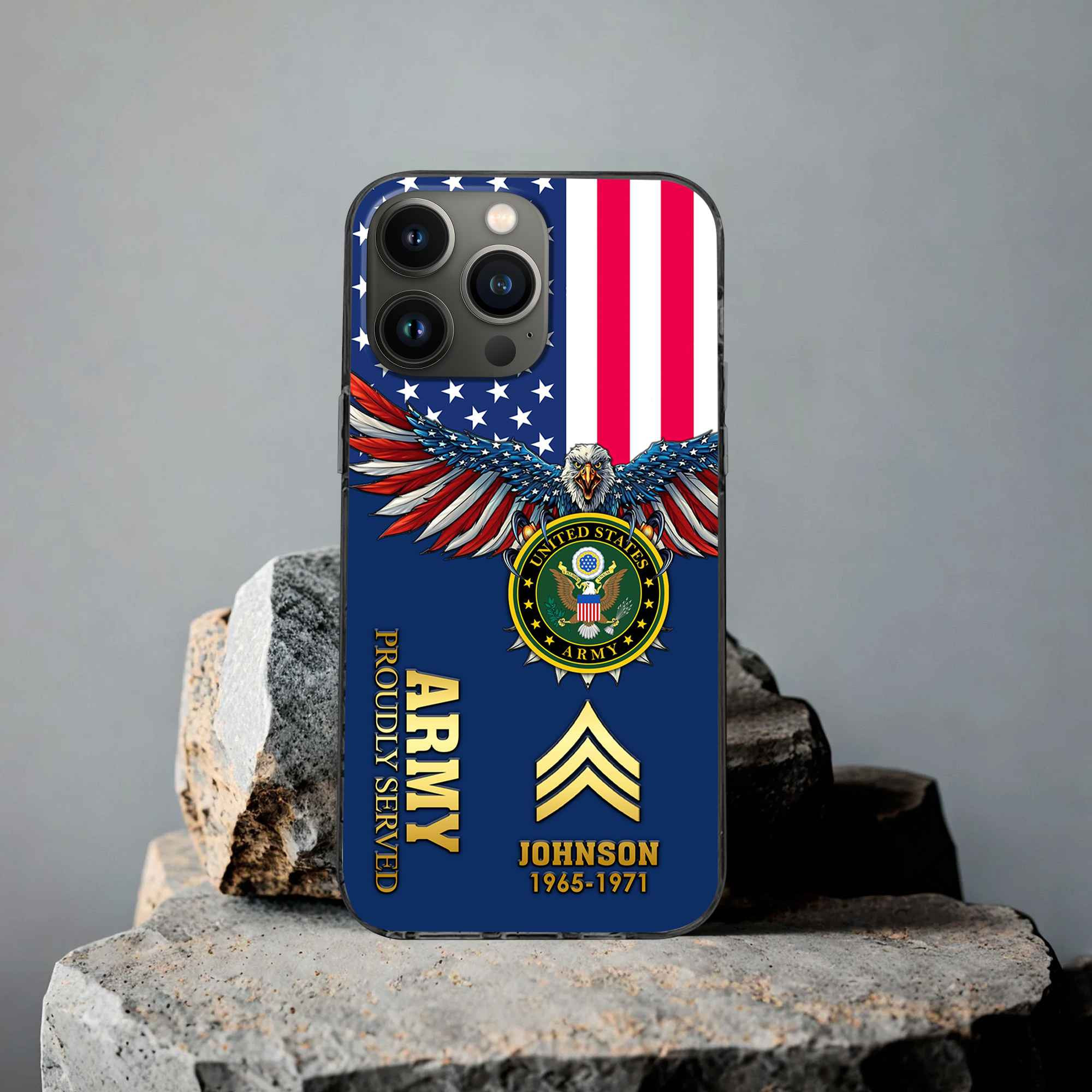 US Army Custom Phone Case VPVC505401, Gifts For Army Veteran, Best Gifts On Father’s Day, Armed Forces Day, Independence Day, Veterans Day