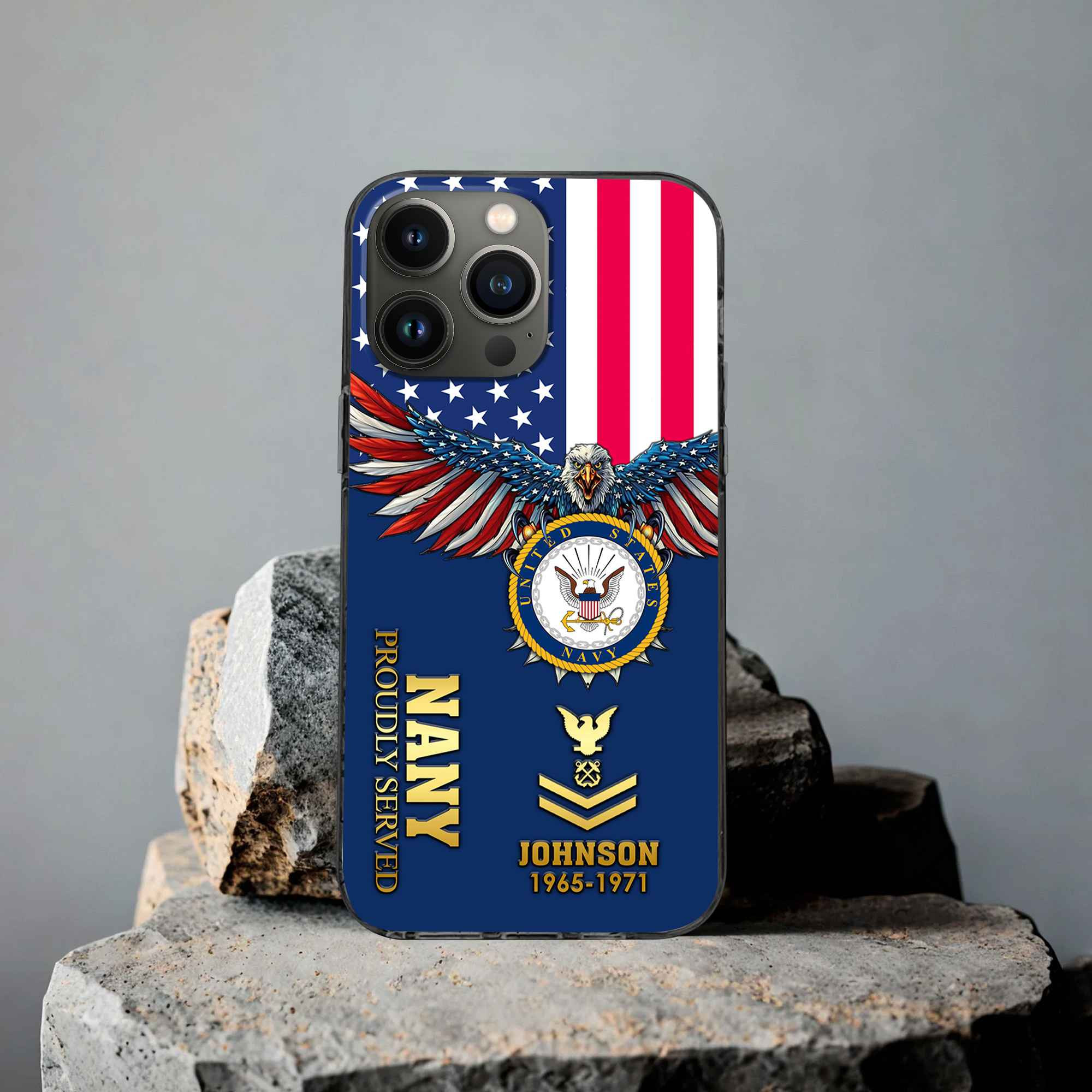 US Navy Custom Phone Case VPVC505402, Gifts For Navy Veteran, Best Gifts On Father’s Day, Armed Forces Day, Independence Day, Veterans Day