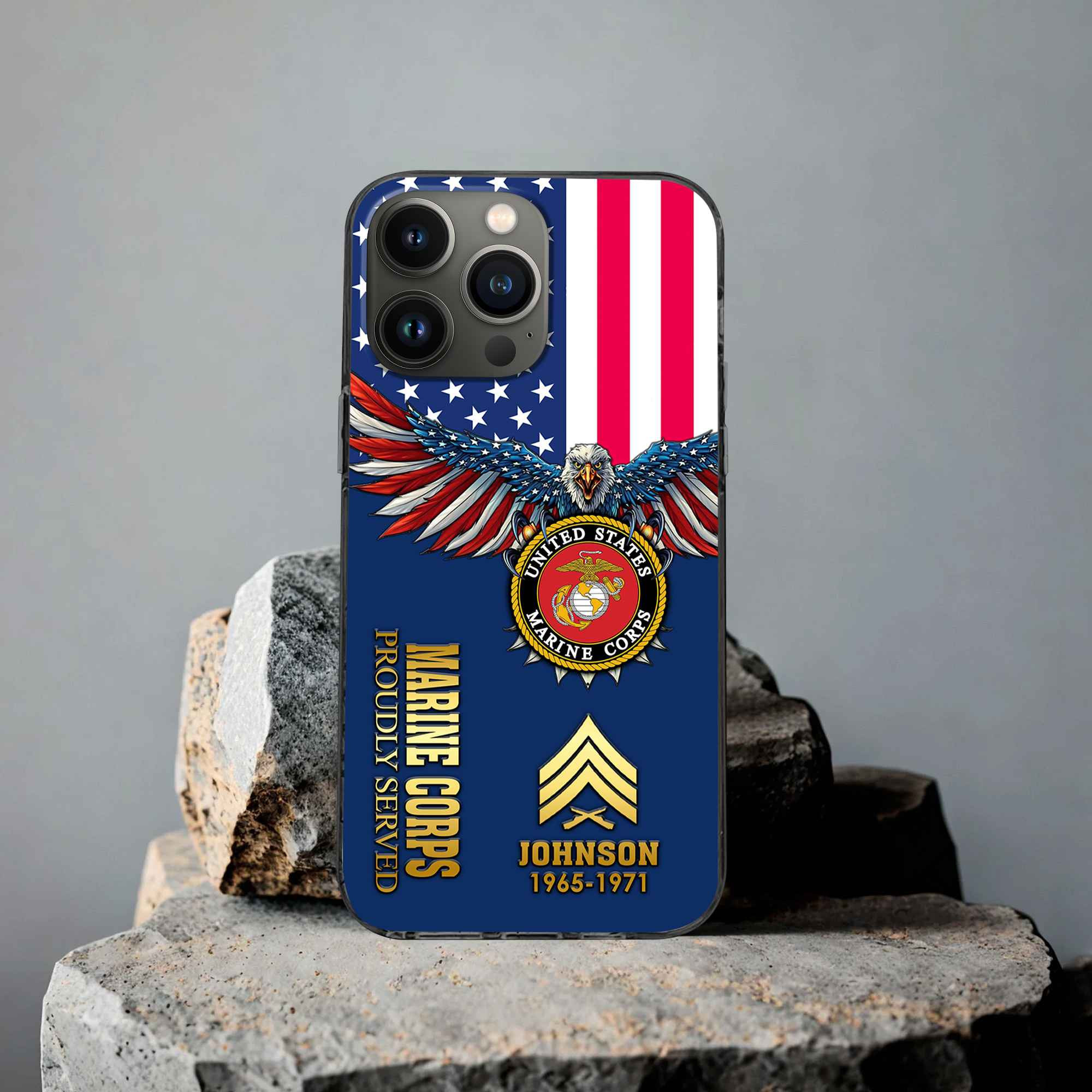 USMC Custom Phone Case VPVC505403, Gifts For Marine Veteran, Best Gifts On Father’s Day, Armed Forces Day, Independence Day, Veterans Day